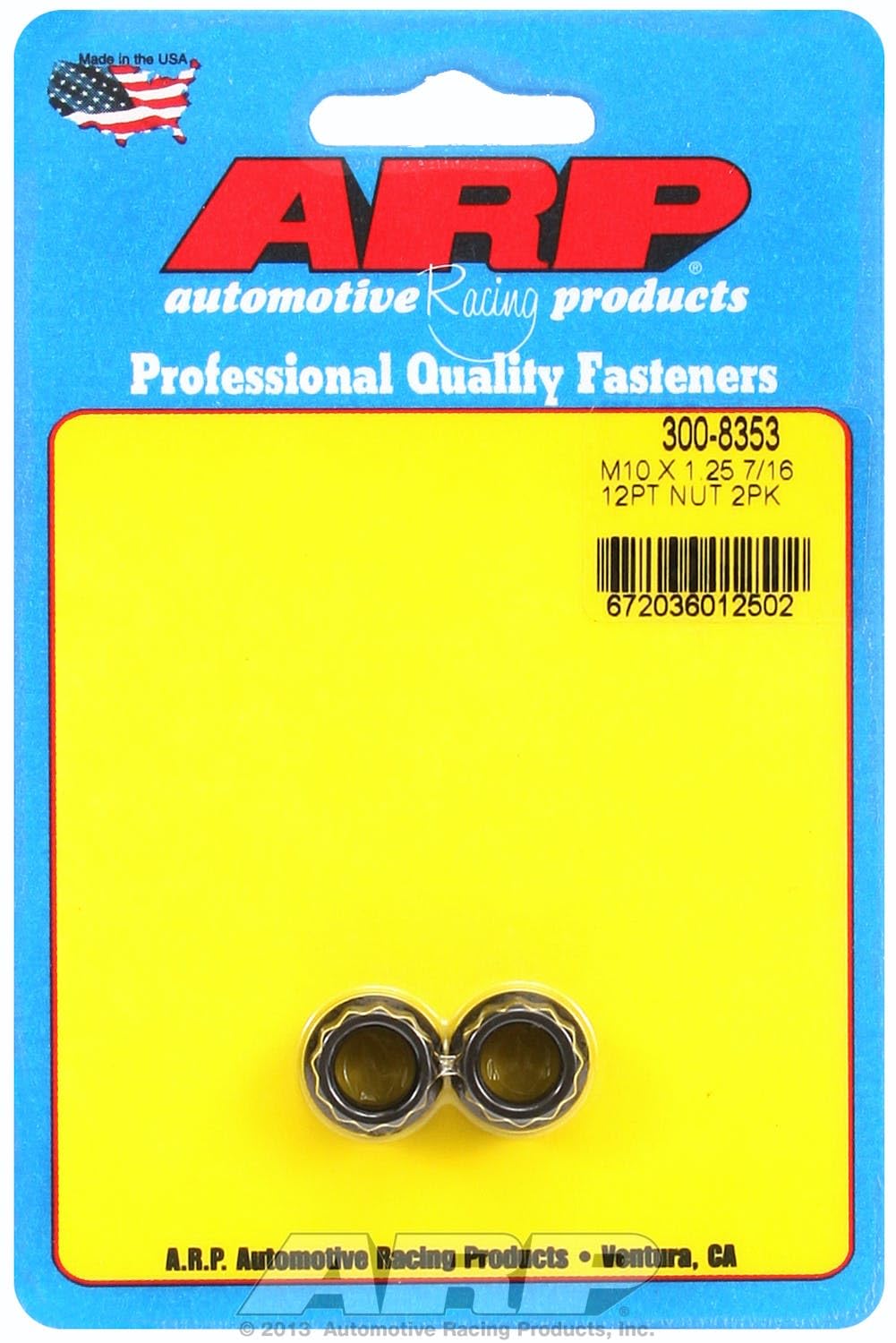 Nut Kit ARP (300-8353)