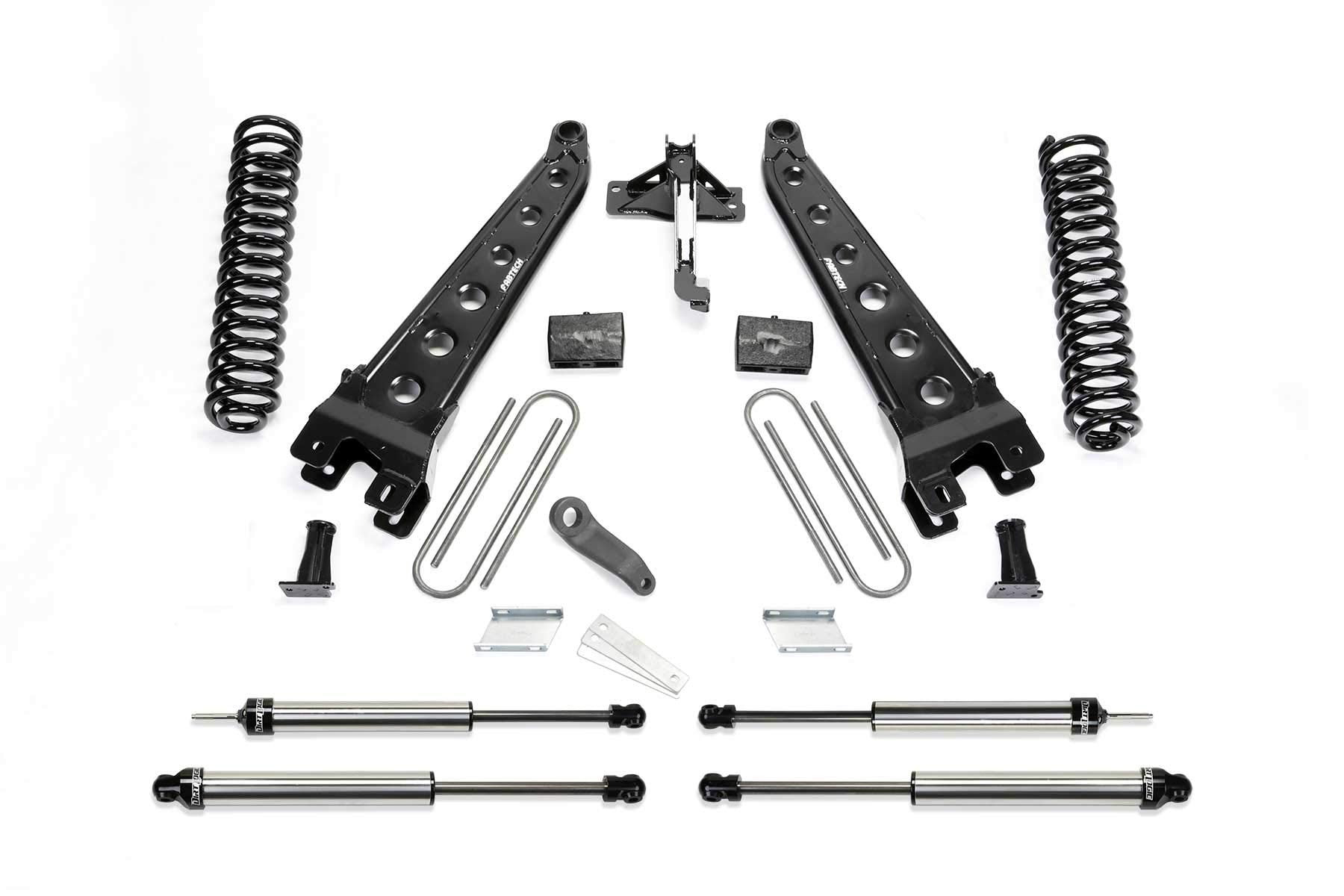 Fabtech Radius Arm Lift System K2218DL 6 In. Lift Incl. Dirt Logic Shocks Lift System