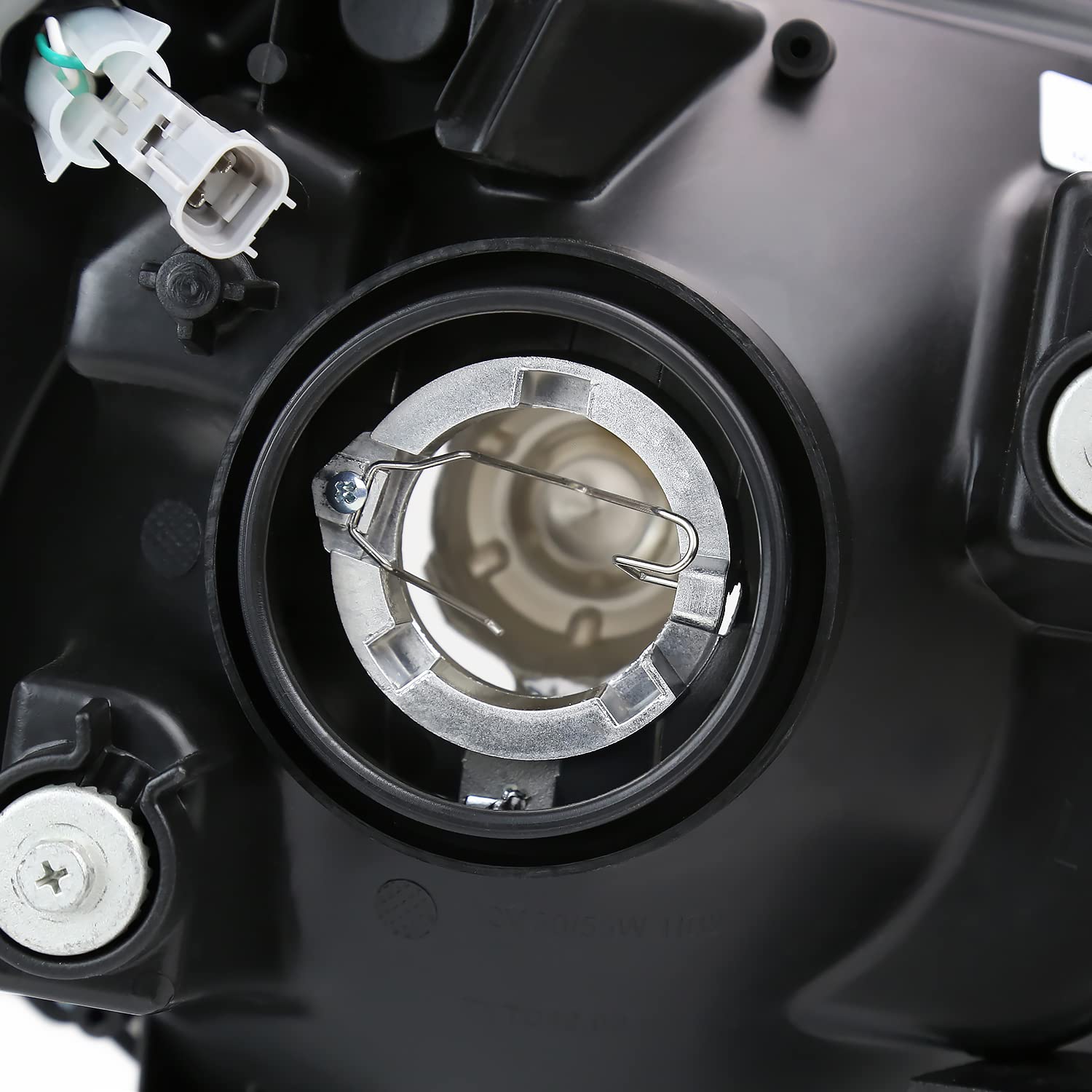 Light Smoke Spec-D Tuning Headlights with LED Strip Compatible with 2012-2015 Toyota Tacoma