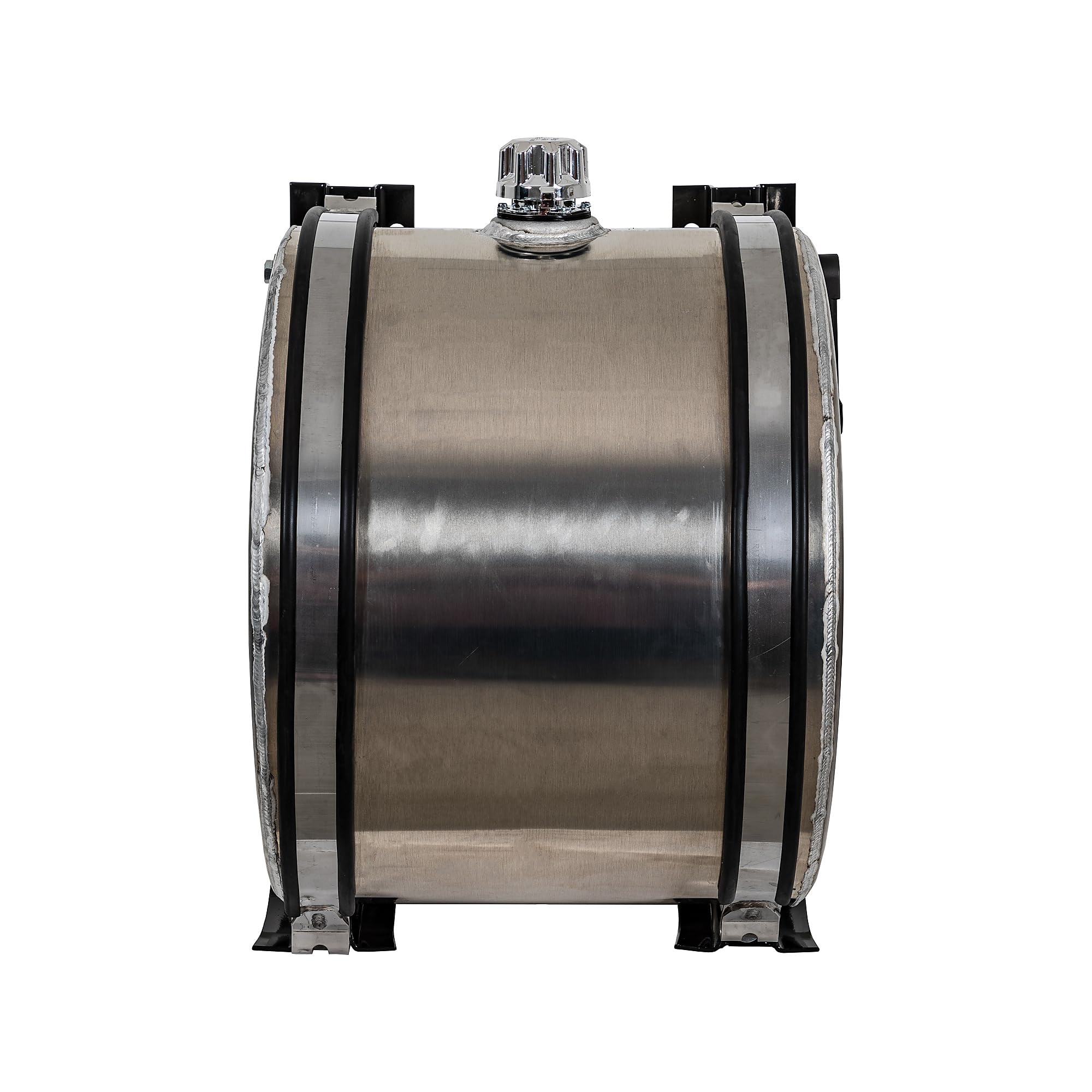 Side Mount Buyers Products SMC35A Cylindrical Aluminum Reservoir Cylinder, 35 Gallons, Black