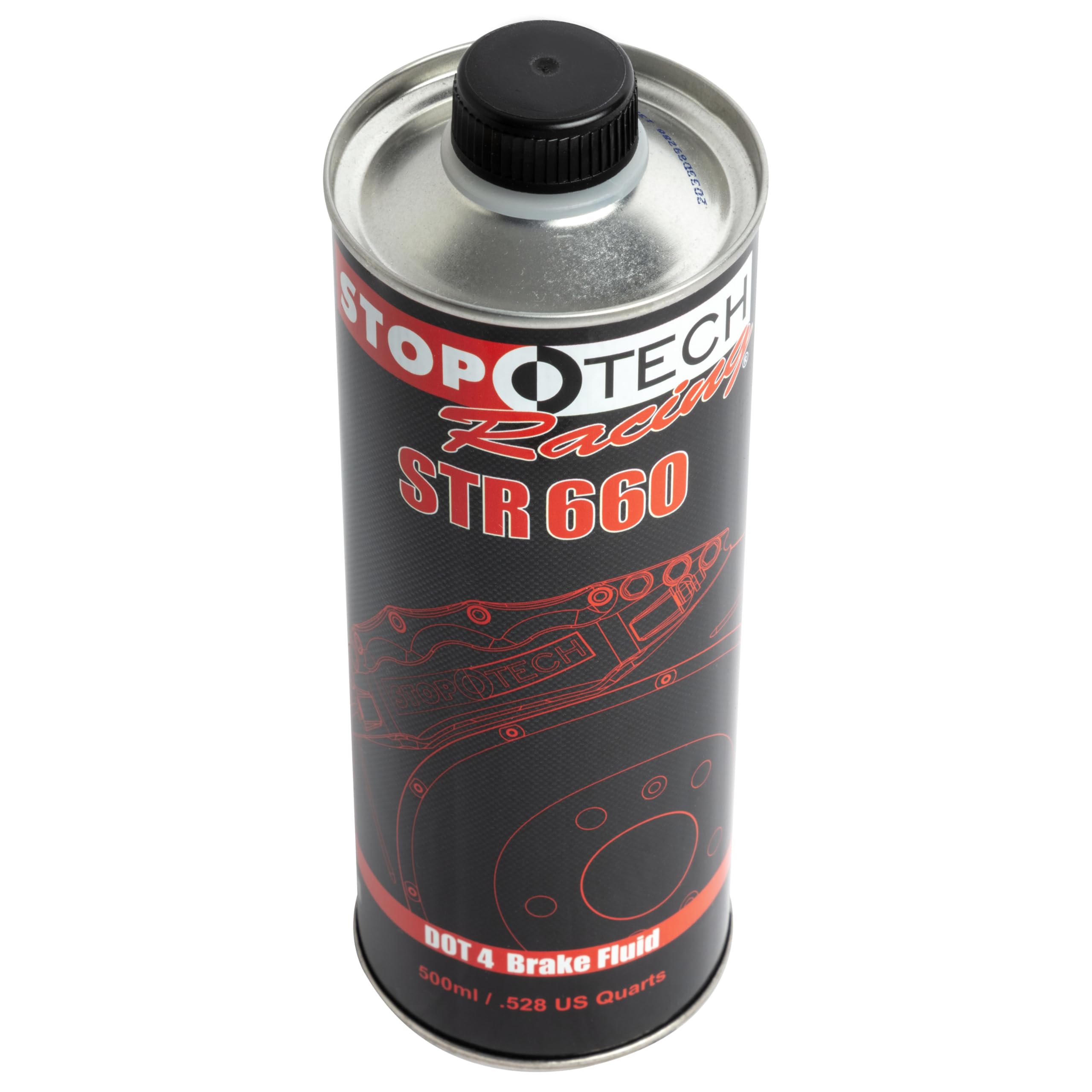 High Performance Brake Fluid StopTech STR-660, Race Applications, Dry Boiling Point 622F/328C (501.00002)