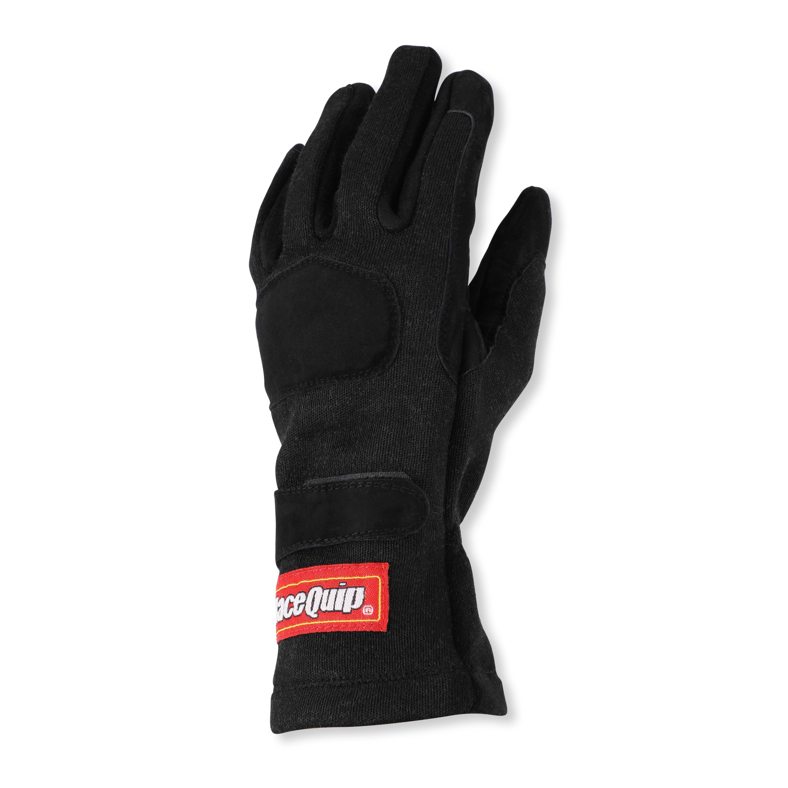 355007RQP RaceQuip® 355 Series Driving Gloves - SFI 3.3/5 - Black/Black - 2XL