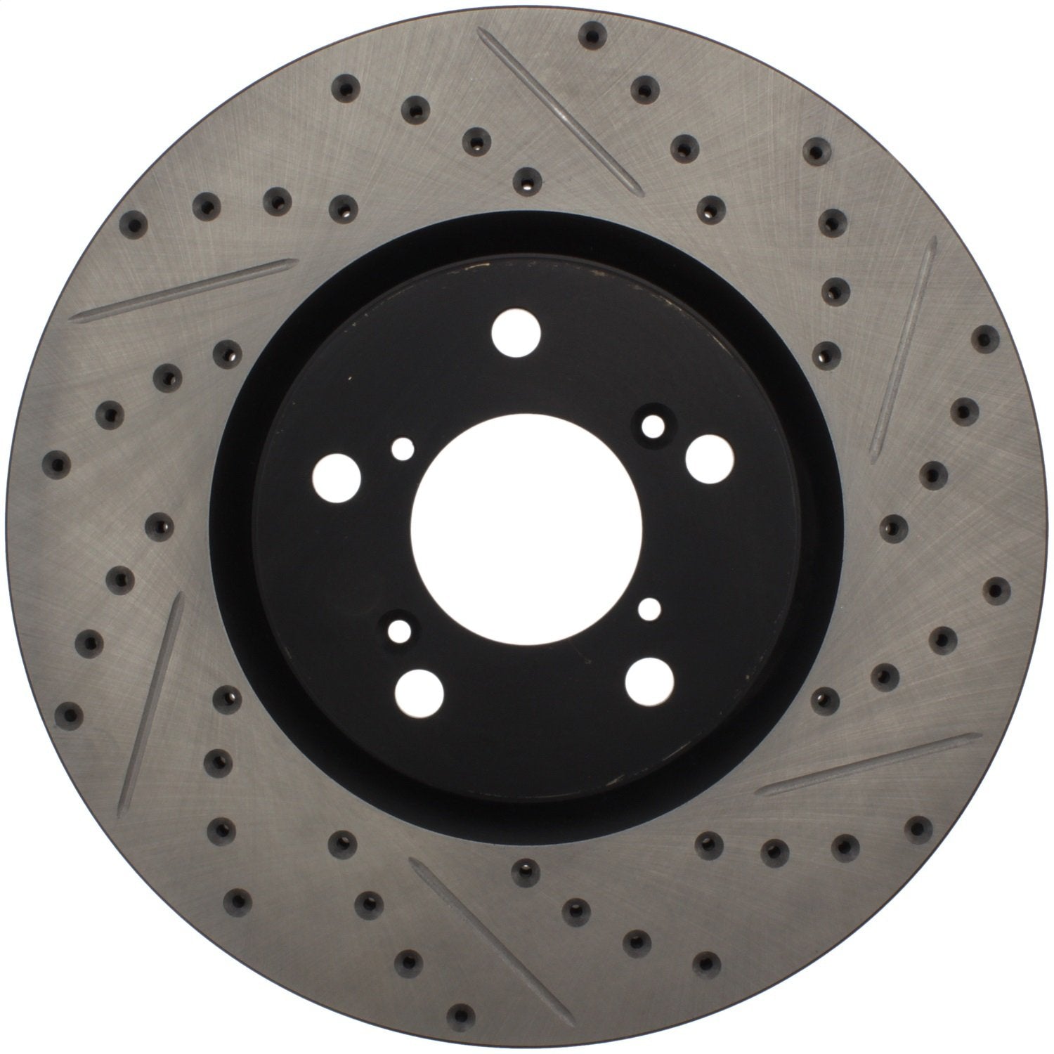 Sport Drilled/Slotted Brake Rotor StopTech 127.40071L (Front Left), 1 Pack
