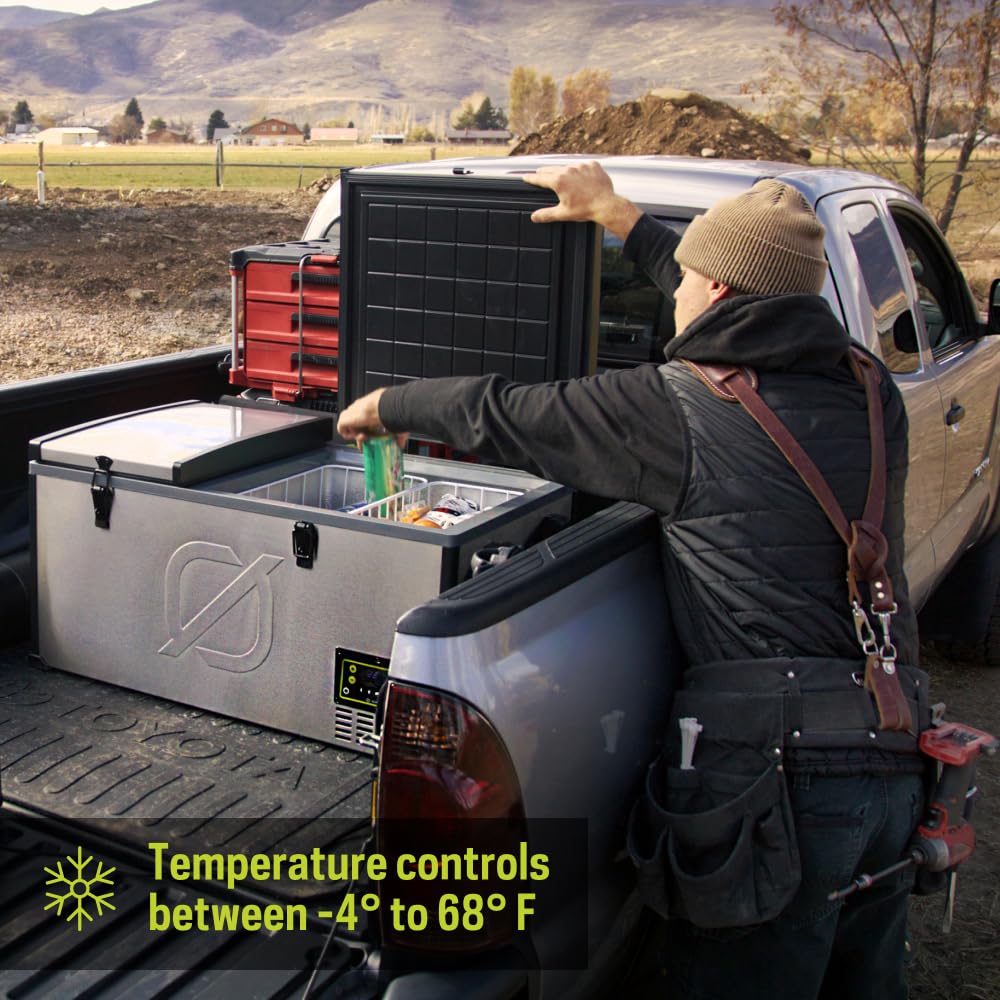 Goal Zero 80 Alta, Portable Fridge and Portable Freezer, Energy Efficient, 78 L, Dual Zone Compartments