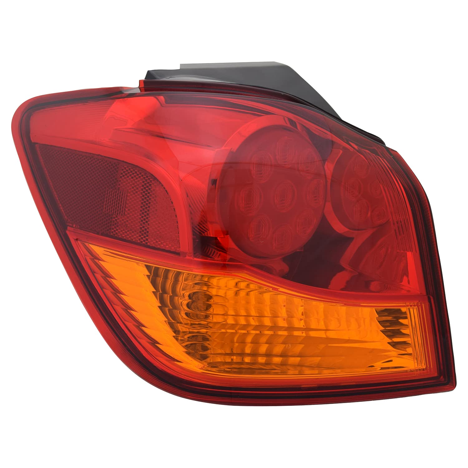 Left TYC Tail Light Assembly Compatible with 2011-2019 Mitsubishi Outlander