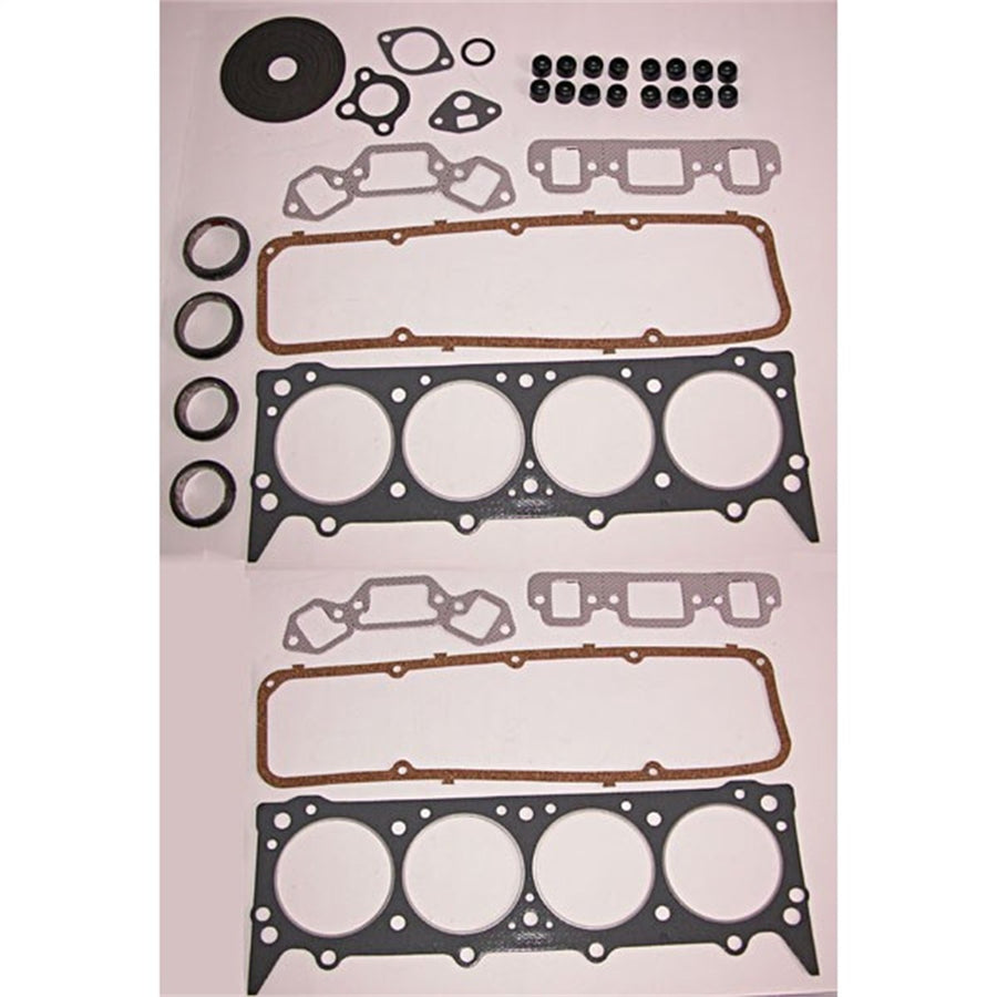 Omix-Ada 17441.11 | Engine Gasket Kit, Upper | OE Reference: 8128192 | Fits 1973-1991 Jeep CJ / SJ 304 CID / 401 CID / 360 CID
