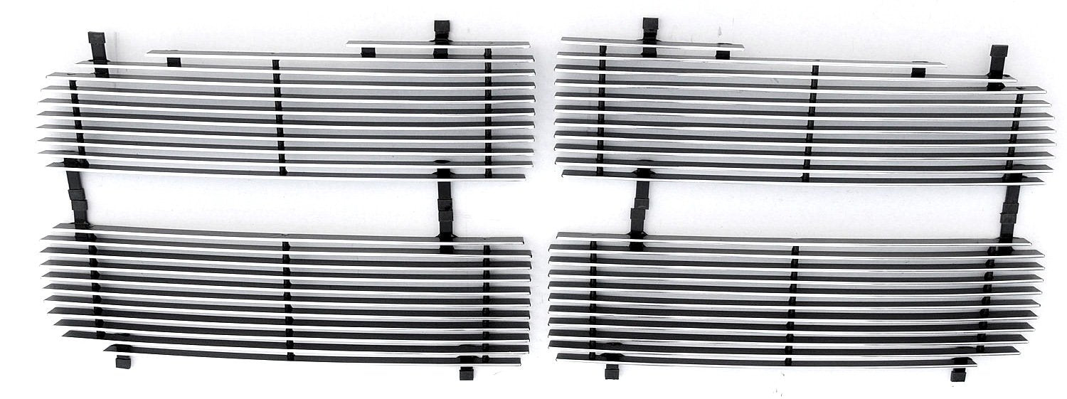 Polished 2002-2005 Dodge Ram Billet Grille, 4 Pc, Insert - PN #20460