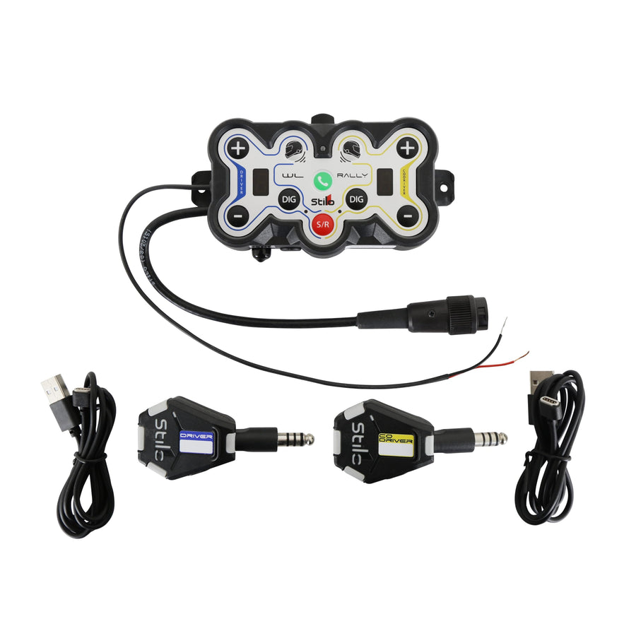 Stilo Helmet AQ0001 Intercom System - WL-10 Wireless - Bundle