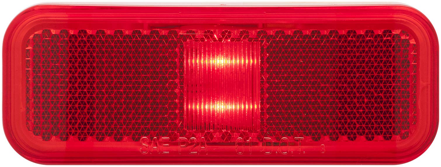 Optronics Led Marker/Clearance Light, Red MCL40RBP