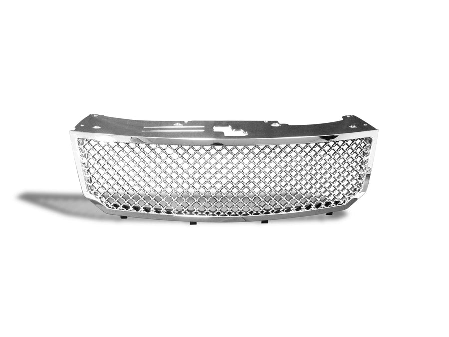 7147621 Armordillo USA Chrome Mesh Front Hood Grille Fits 2008-2009 Dodge Avenger