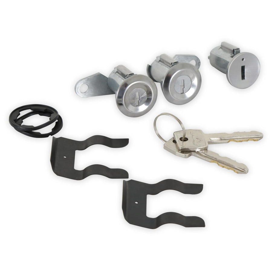 Ignition Lock Set Scott Drake C9AZ-6222050-B With Pony Keys