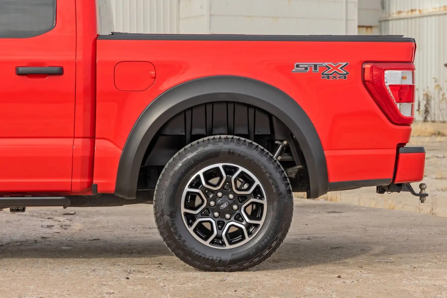 Rear Wheel Well Liners Rough Country for Ford F-150 (2021-2025) - Heavy-Duty Rear Fender Liners for Mud & Debris Protection, Made in USA