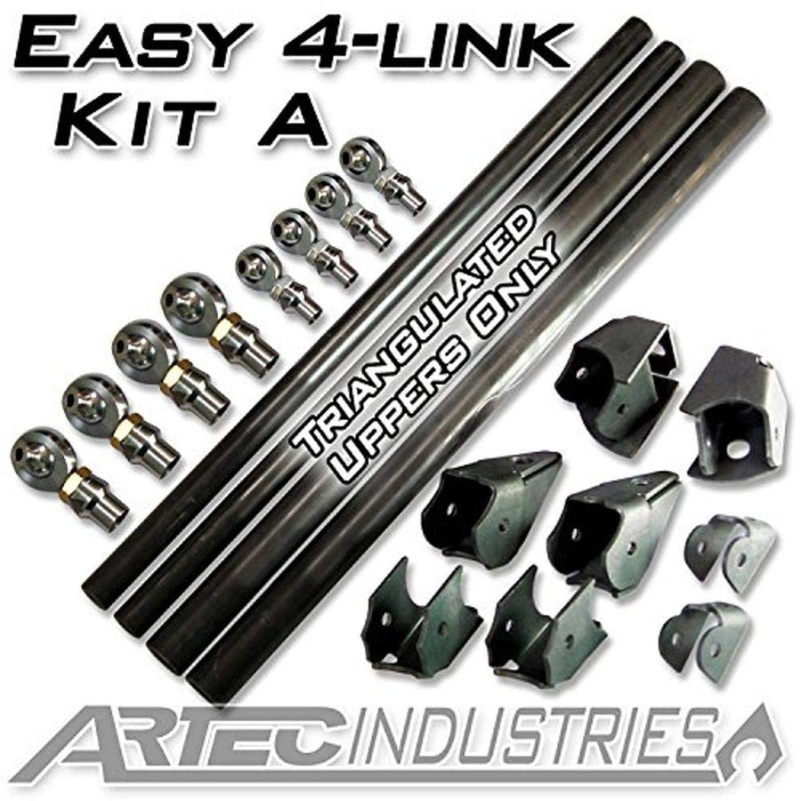 Artec Industries Easy 4 Link Kit LK0003-GNKQ A No Tube 7/8" and 1.25" Rod Ends, 1 Pack