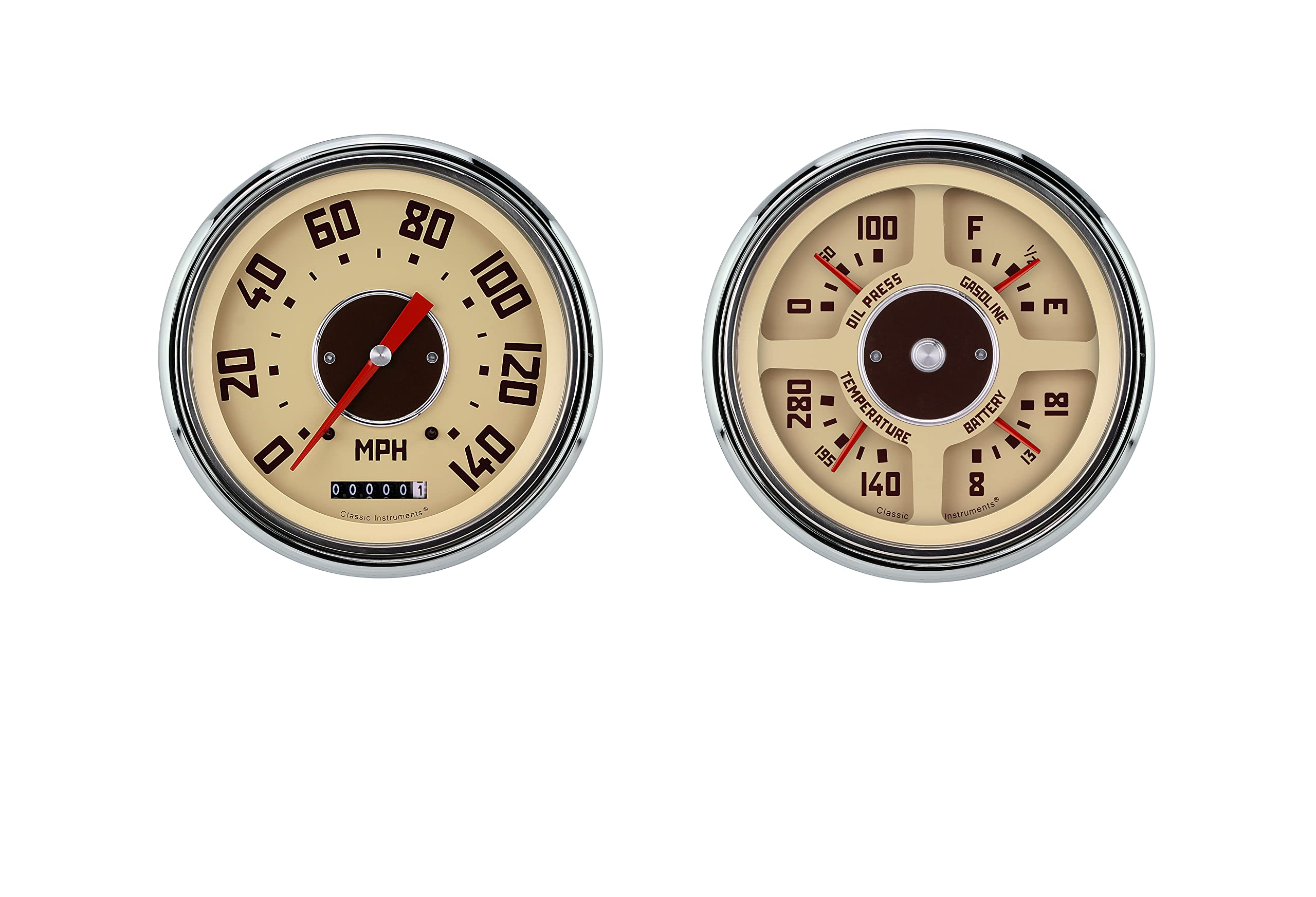 Classic Instruments Classic Truck Gauge Package CT47GM52