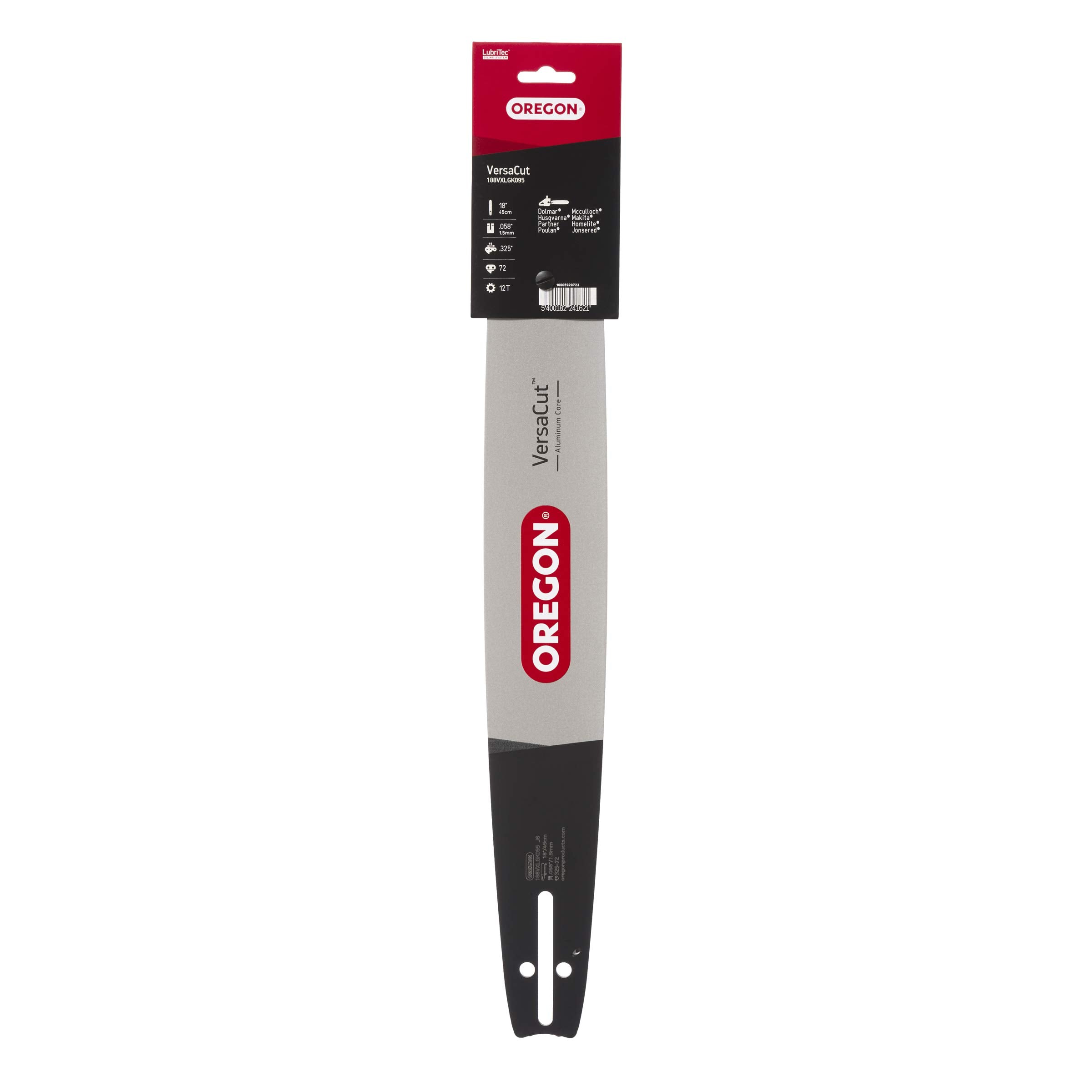Oregon VersaCut 188VXLGK095 .058" Gauge .325" Pitch Guide Bar, 18"