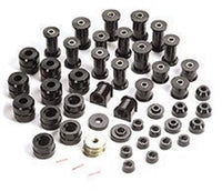 Rugged Ridge | Polyurethane Suspension Bushing Kit, Black | 1-2005BL | Fits 1987-1995 Jeep Wrangler YJ