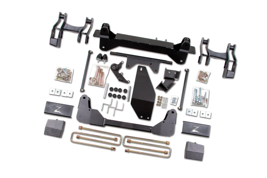 Zone Offroad 1988-1998 Chevy Silverado, GMC Sierra 1500 | ZONC14 6 inch Full Suspension Torsion Bar Drop Suspension Lift Kit (Front & Rear) | No Shocks