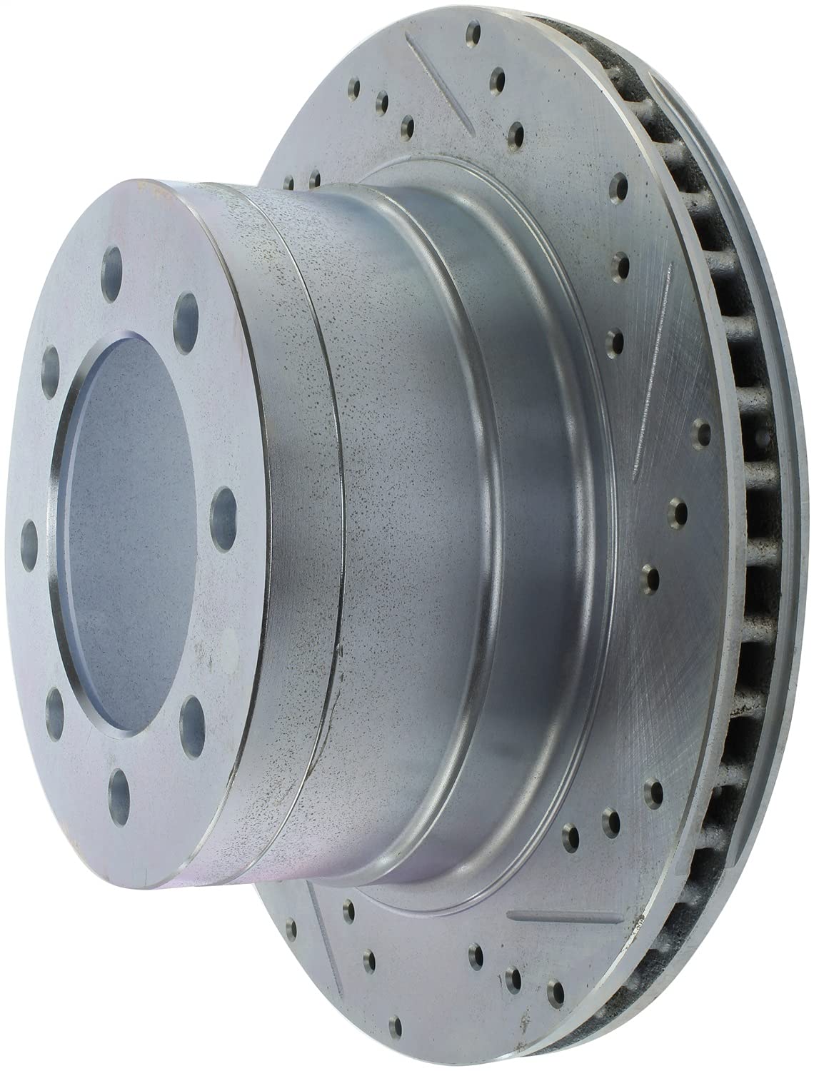 Left Stoptech 227.67062L Select Sport Drilled & Slotted Rotor
