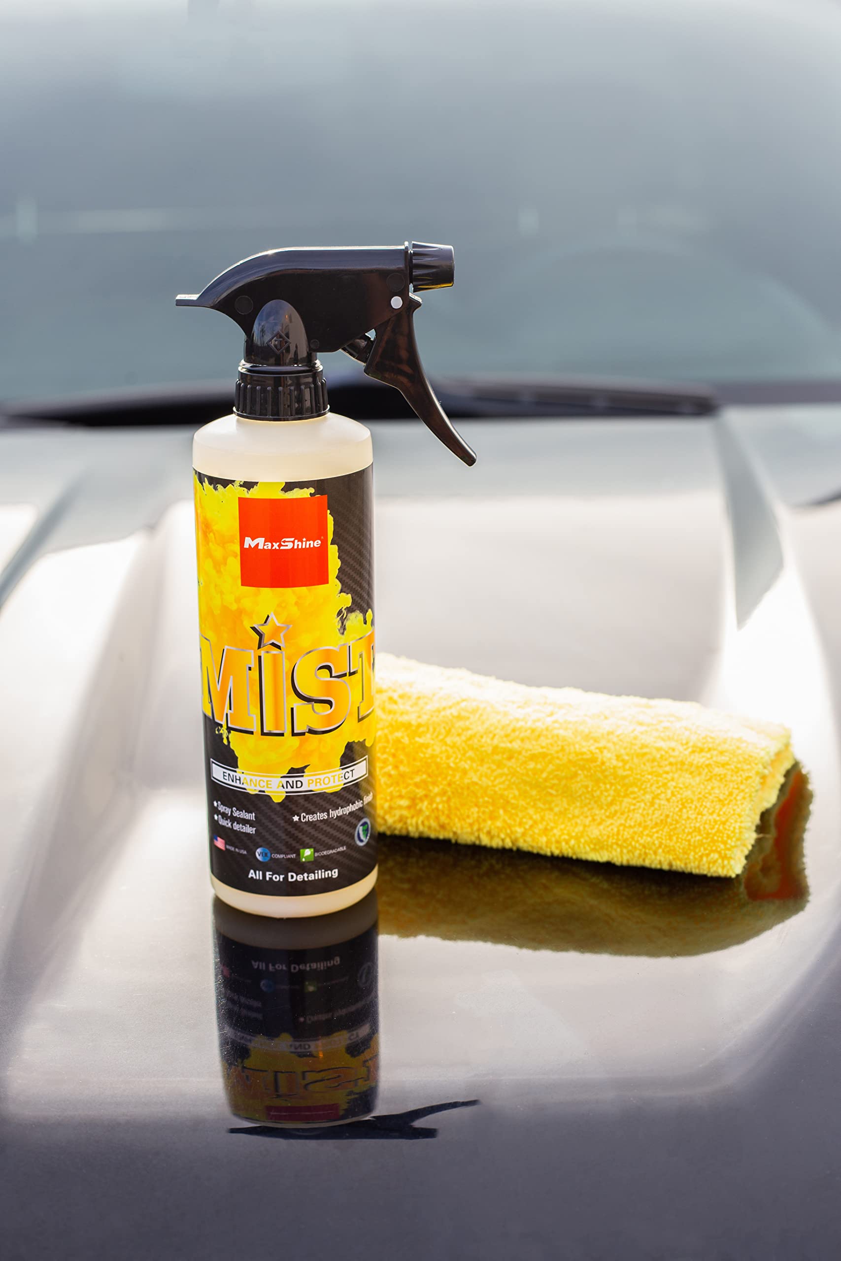 1 Gallon Maxshine Universal Mist Enhance & Protect – Easy-to-Use Spray for Superior Shine & Long-Lasting Protection – Quick Detailing Solution for Cars, Trucks & Motorcycles
