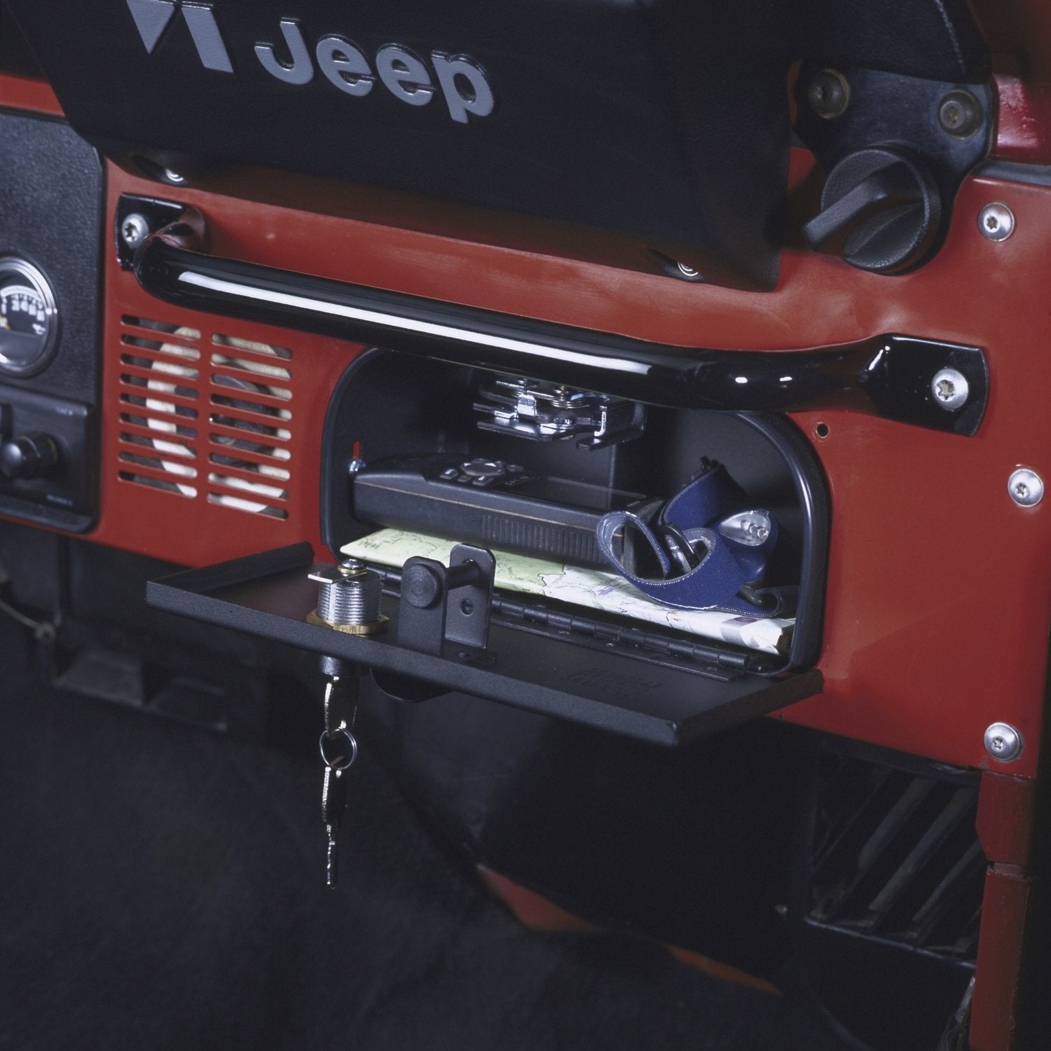 Jeep CJ Tuffy Security Glove Box