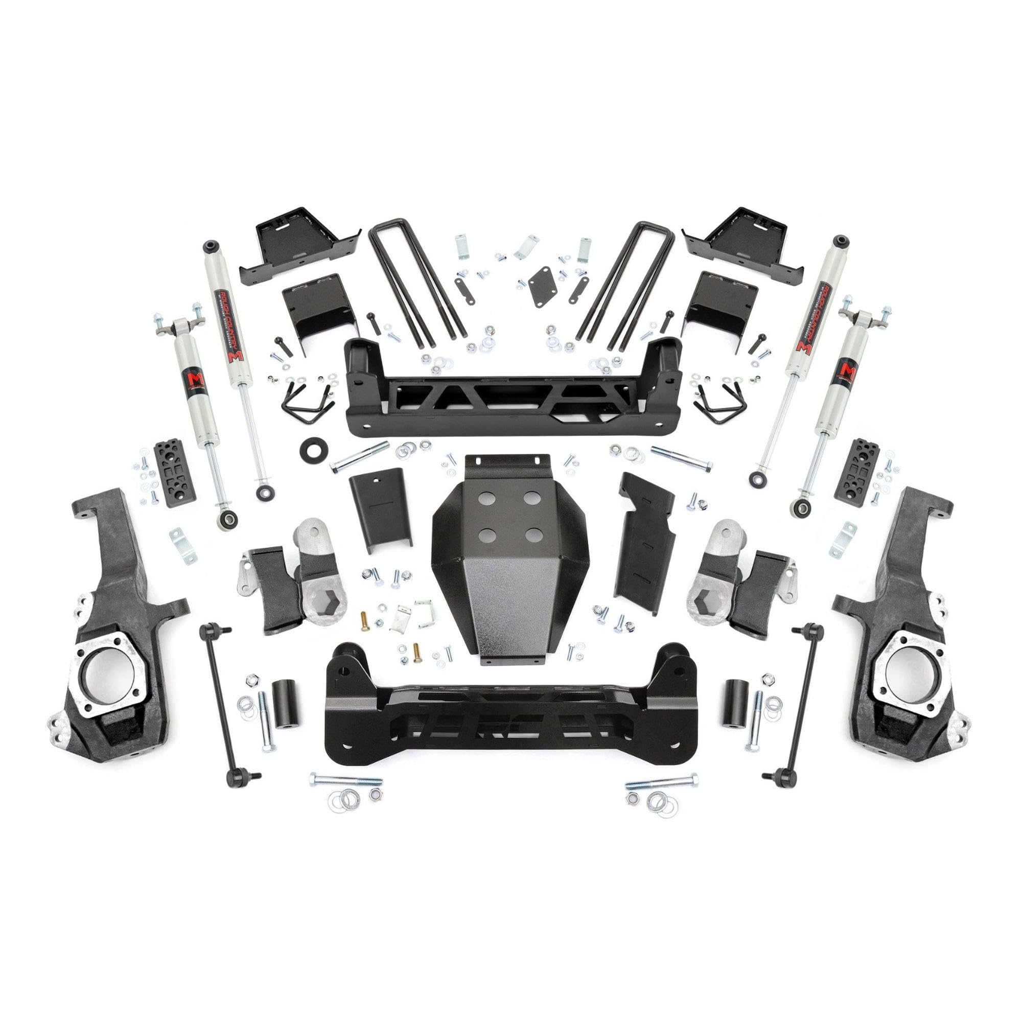 7" Suspension Lift Kit Rough Country for 2020-2024 Chevy/GMC 2500HD 4WD - 10140