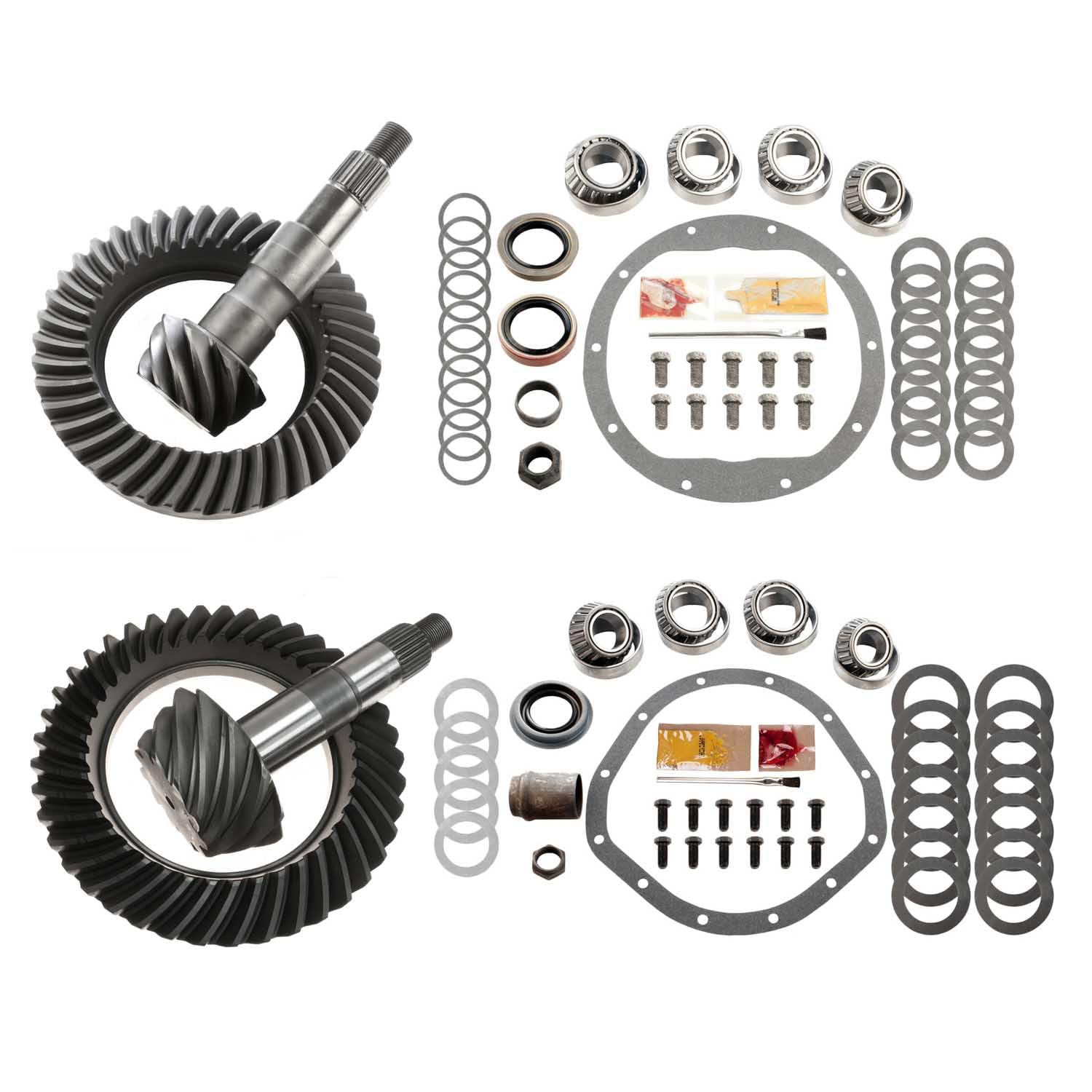 Motive Gear Differential Ring & Pinion MGK-209 Rebuild Kit For GM 8.5"/GM 8.875" Truck Front & Rear Ratio 4.11, 10/12-Bolt 30 Spline 10F & 9R Pinion 41F & 37R Ring Tooth FitsChevy/GMC K-Series