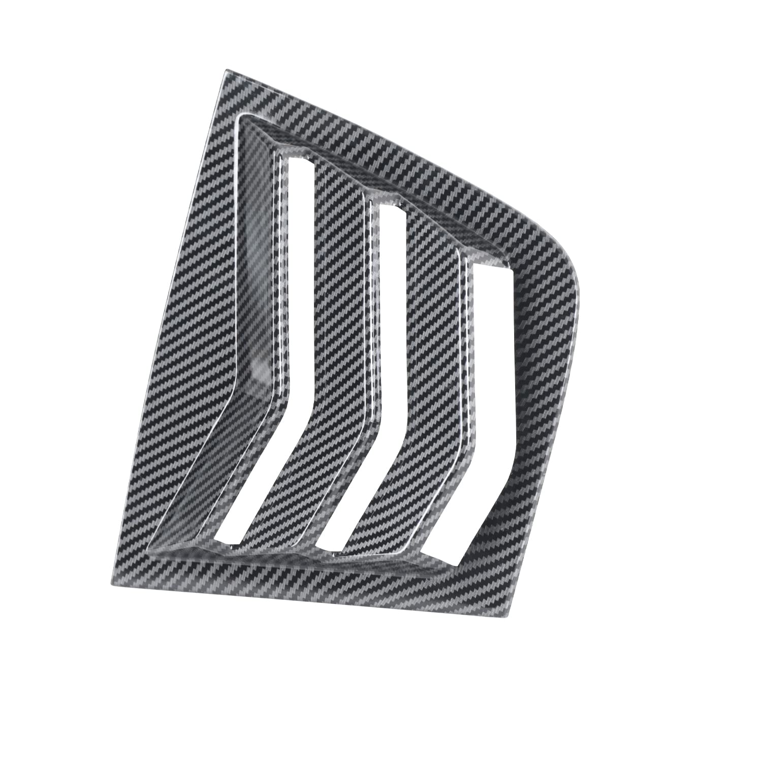 Quarter Vent Style Side Window Louvers Cover Spec-D Tuning Compatible with Dodge Charger 2011-2021