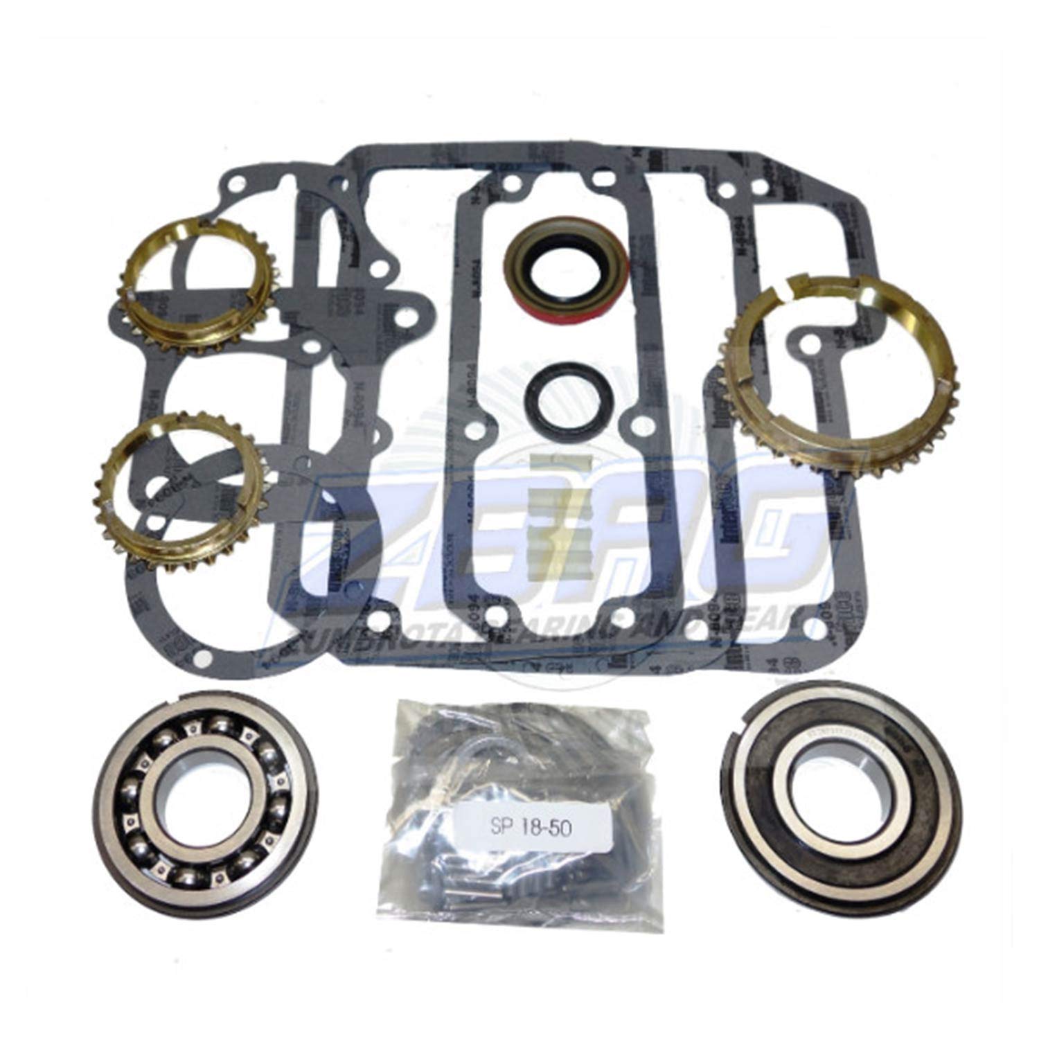 Manual Transmission USA Standard T18 Bearing Kit 1968-1978 4SPD with Synchro's