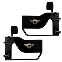 Combat Off Road Tube Doors - Front Pair Mission Compatible with Jeep JT Gladiator