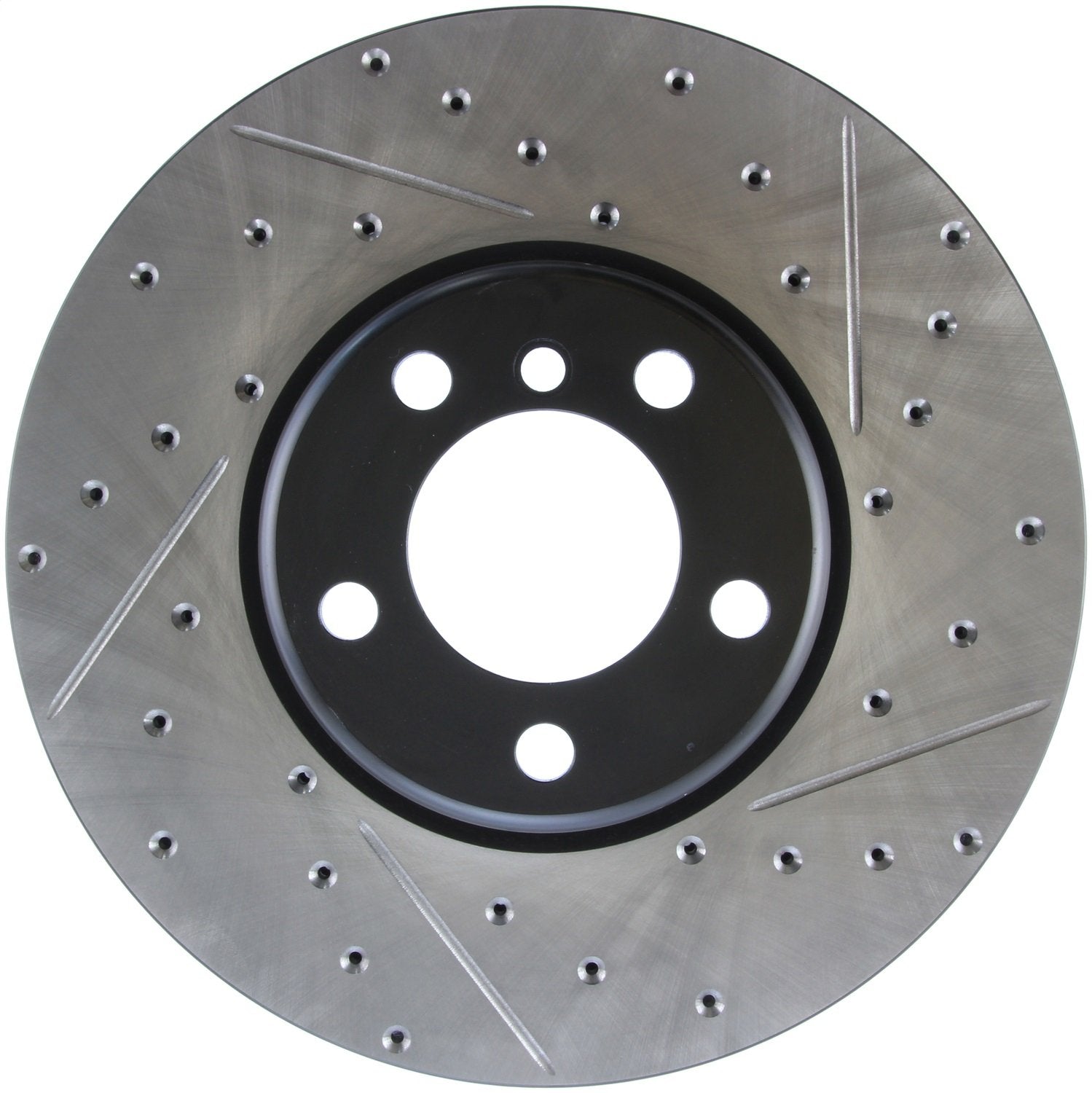 Sport Drilled/Slotted Brake Rotor StopTech 127.34140L (Front Left), 1 Pack