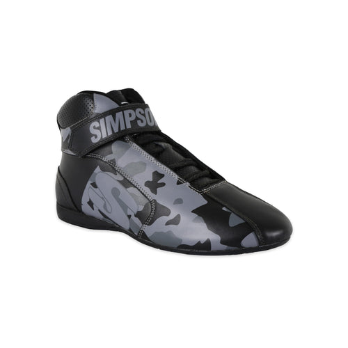 Simpson Racing DNA X2 Shoes Pair Adult Size 12 Blackout DX2120K