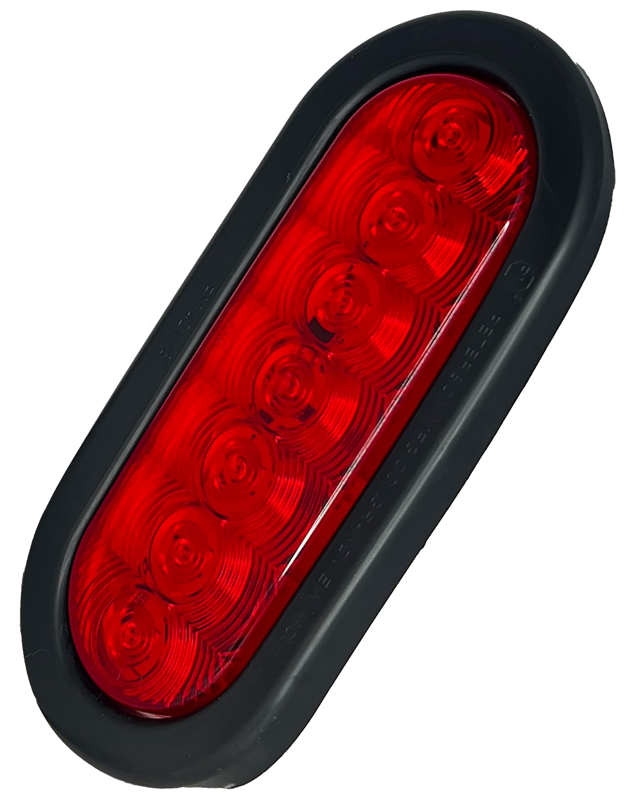 Oval Tail Light RV Designer L980, LED Stop/Turn/Tail, Grommet-Mount Kit, 6.5″X2.25″