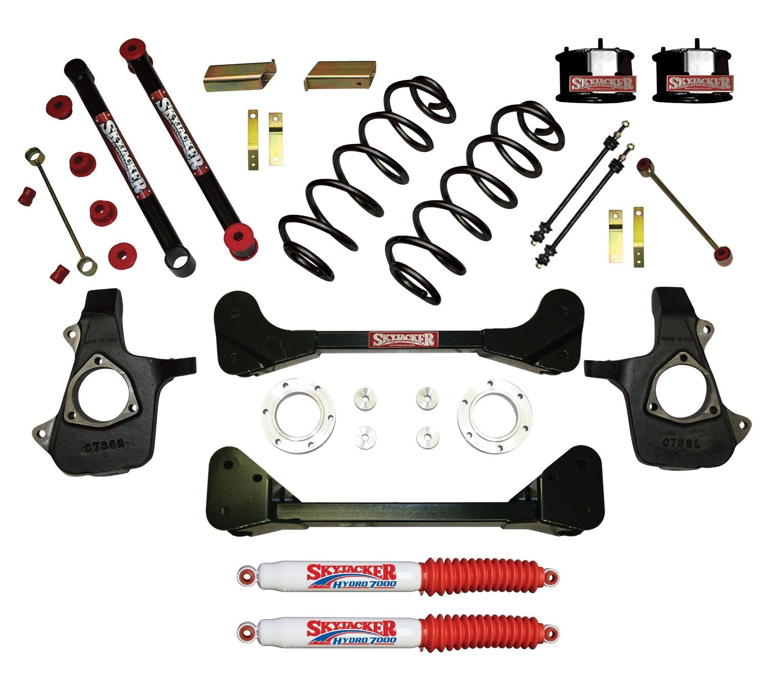 Suspension Lift Kit Skyjacker C7360SK-H w/Shock