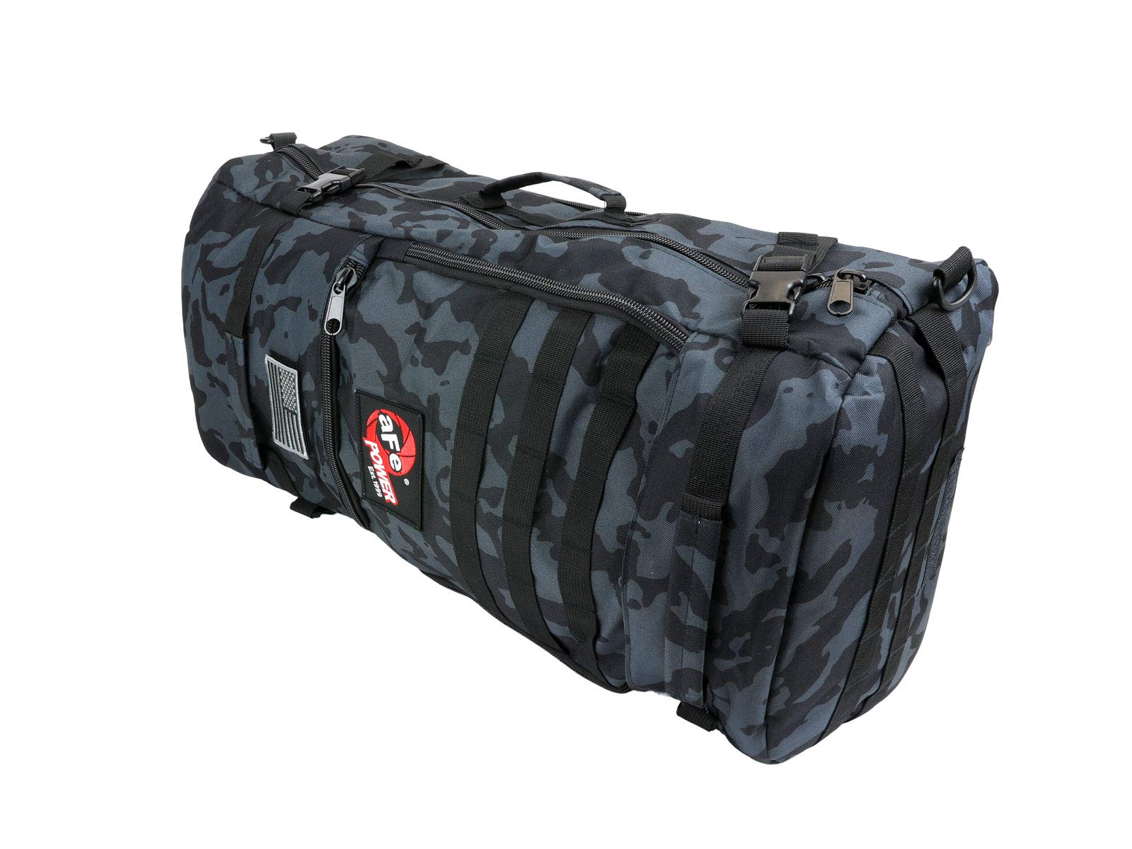 aFe POWER Tactical Backpack aFe Power Duffel Bag 55L Black Camouflage 40-33206-B