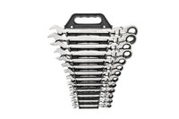 13 Pc. GEARWRENCH 12 Pt. Flex Head Ratcheting Combination Wrench Set, SAE - 9702D