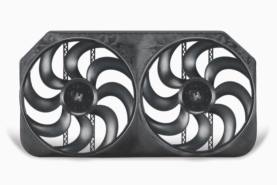 Dual Flex-a-lite S-Blade Electric Fan, 15"
