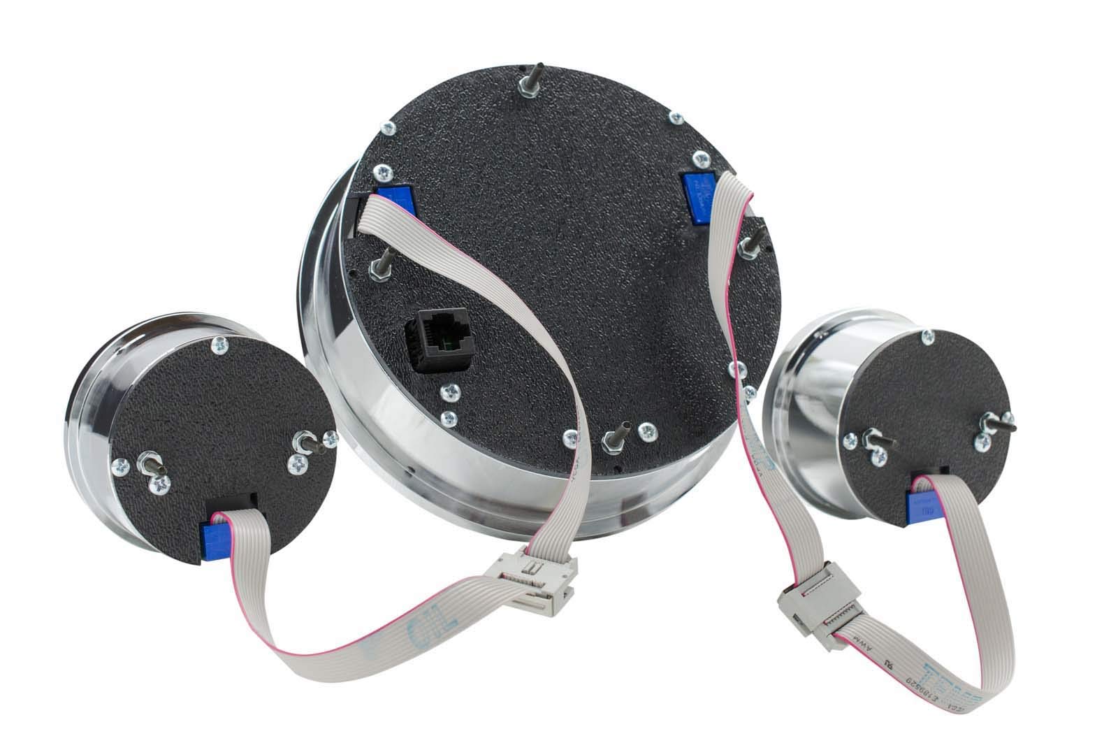 Silver Face Triple Round VHX System - Blue Display