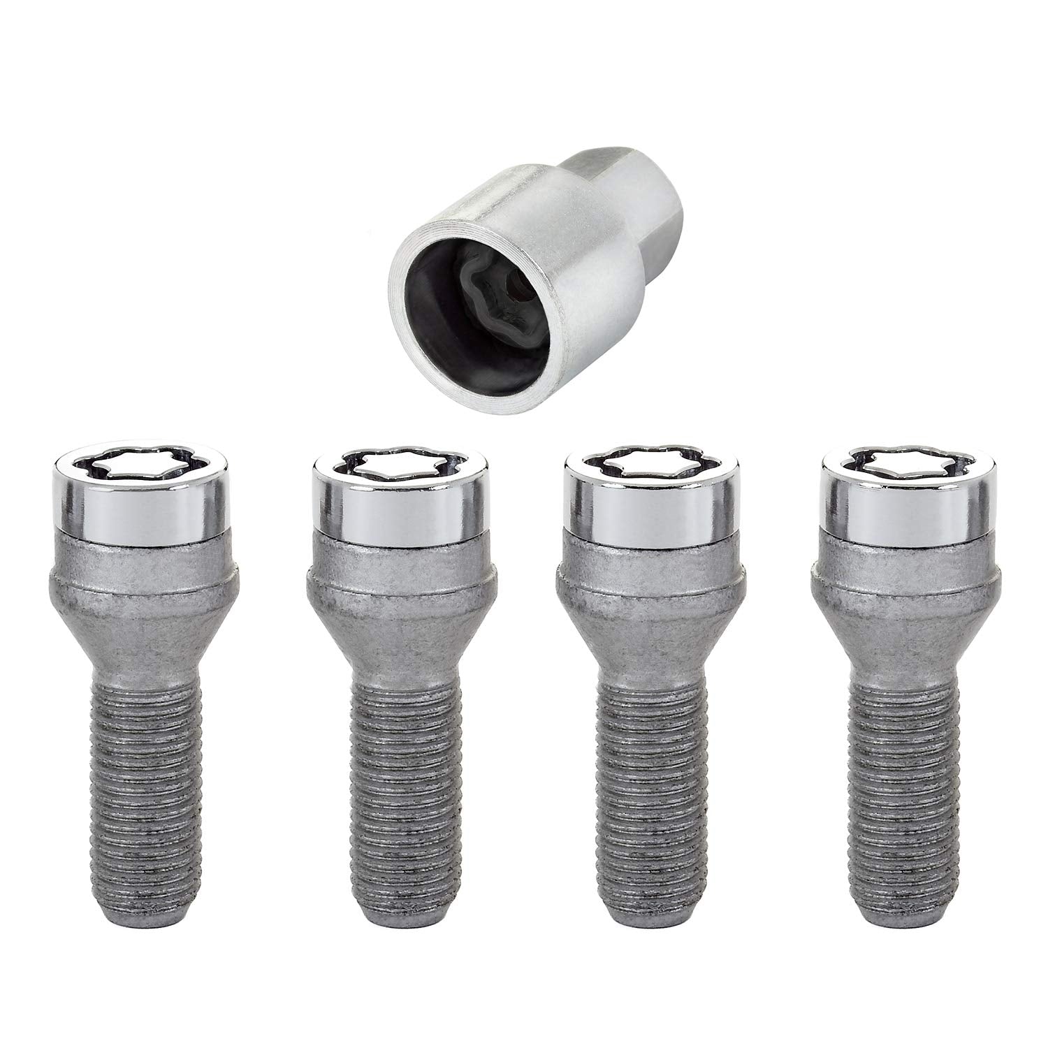 Wheel Locks McGard 27169, Chrome, 4 Locks / 1 Key