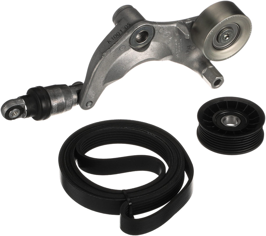 Complete Gates Serpentine Belt Drive Component Kit 90K39385A