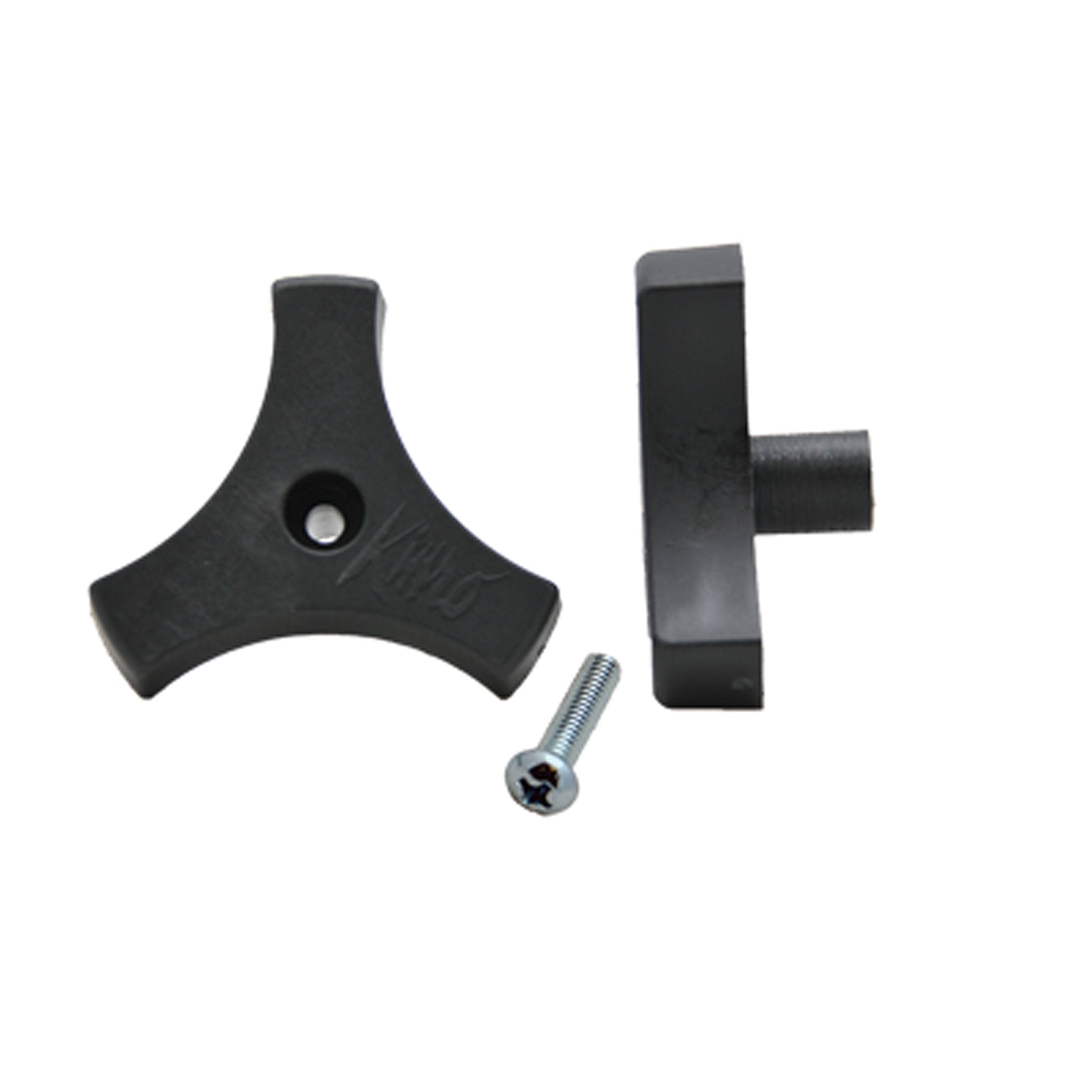 Window Crank Knob AP Products 013-512 with Screw, 1" / Black