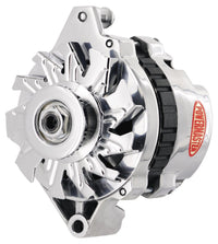 Alt GM CS130 Powermaster Polish 140A 1V Pulley Str MTG 6.61" Side BAT Post 1-Wire or OE Hookup