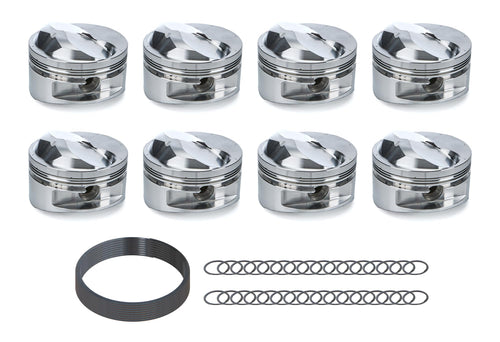 JE Piston Forged, 4.610 in Bore, 0.043 x 0.064 x 0.218 in Ring Grooves, Plus 44.0 cc