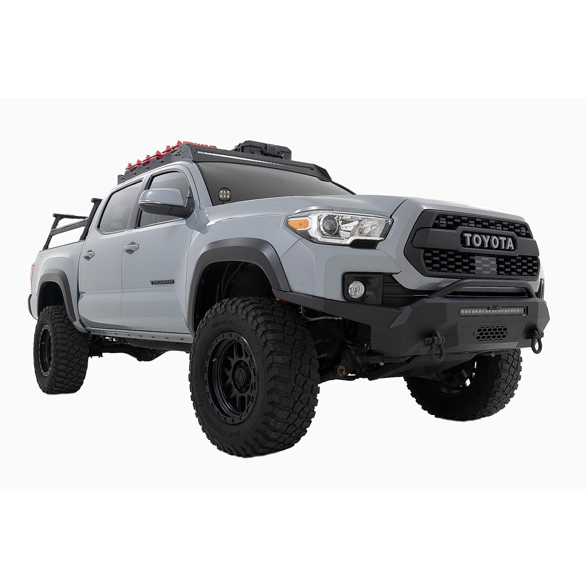 Rough Country Dual 2" LED Ditch Light Kit for Tacoma Toyota (2016-2023) - 2X LED Light Pods, Spot Beam