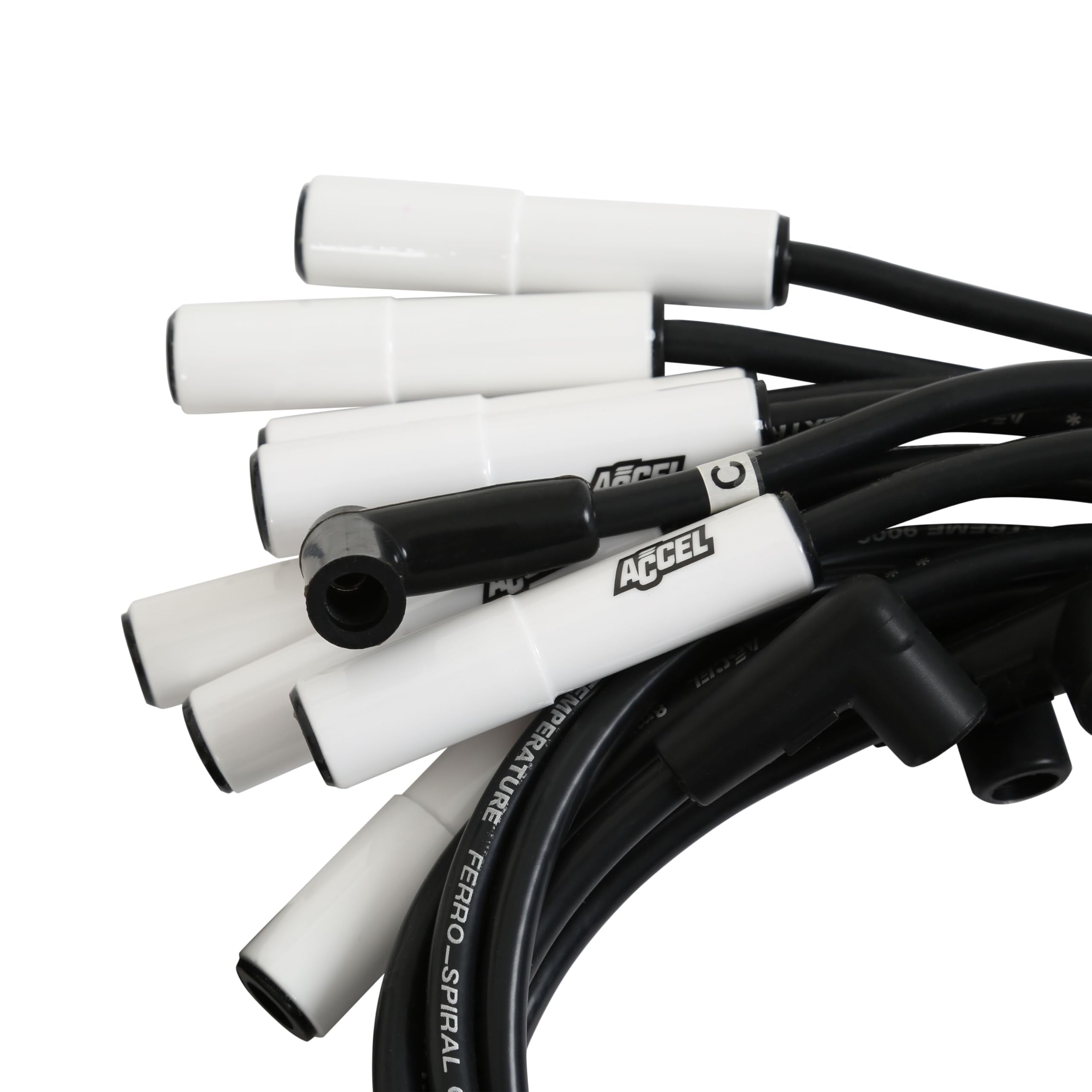 Extreme 9000 ACCEL 9024C Spark Plug Wire Set Ceramic Boot
