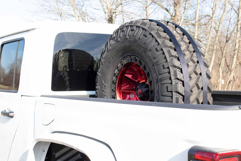 Bed Mounted Fishbone Offroad FB21301: Spare Tire Mount