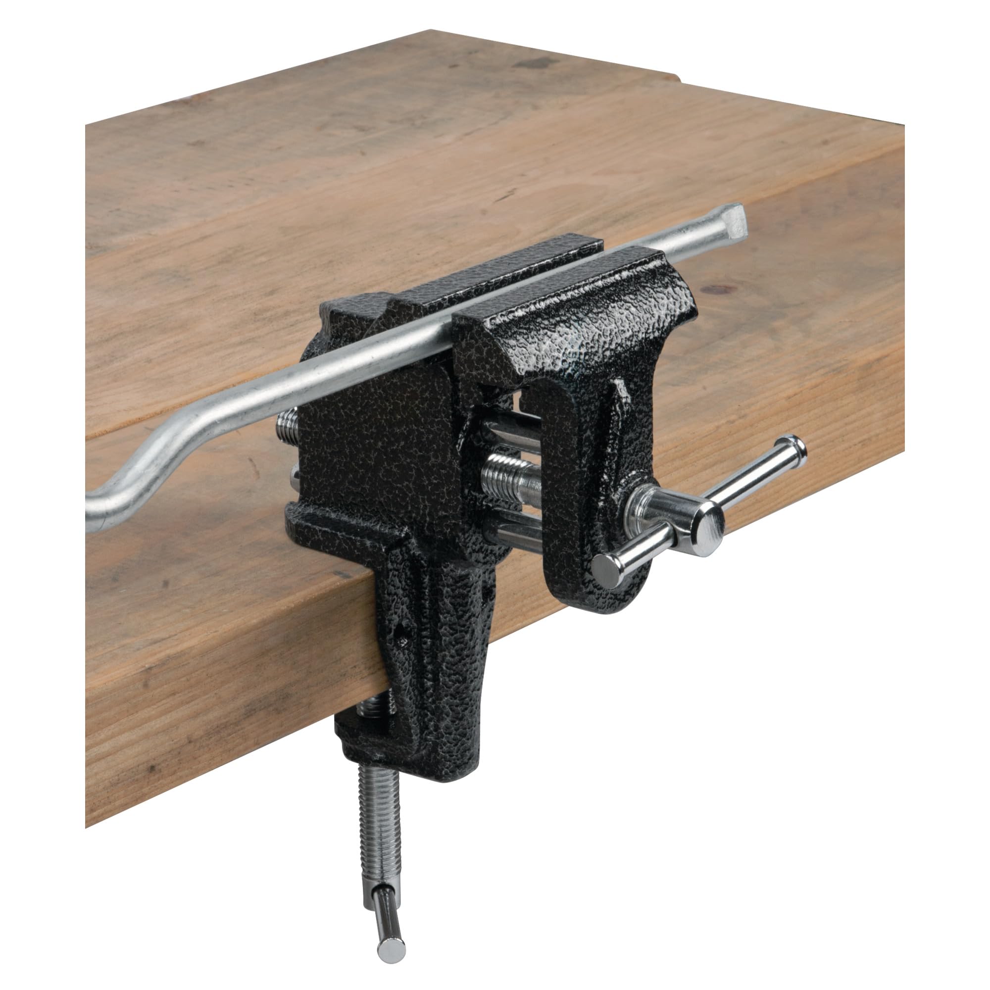 Hammer Tough Performance Tool W3900 3-Inch Clamp-On Vise - Durable and Versatile Vise for Garage, Workshop, and DIY Projects