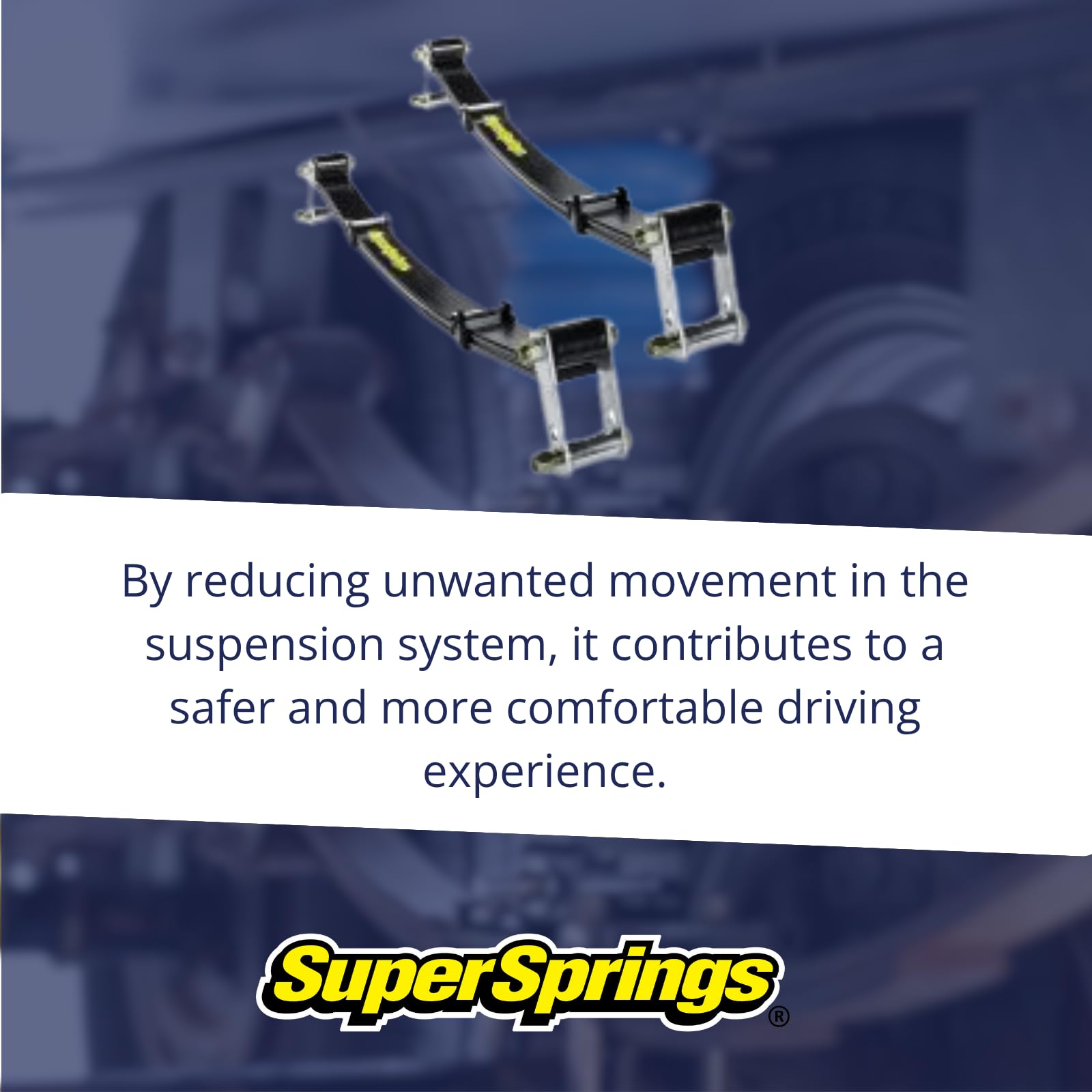 Black SuperSpring SSA33 SuperSprings, 2 Pack
