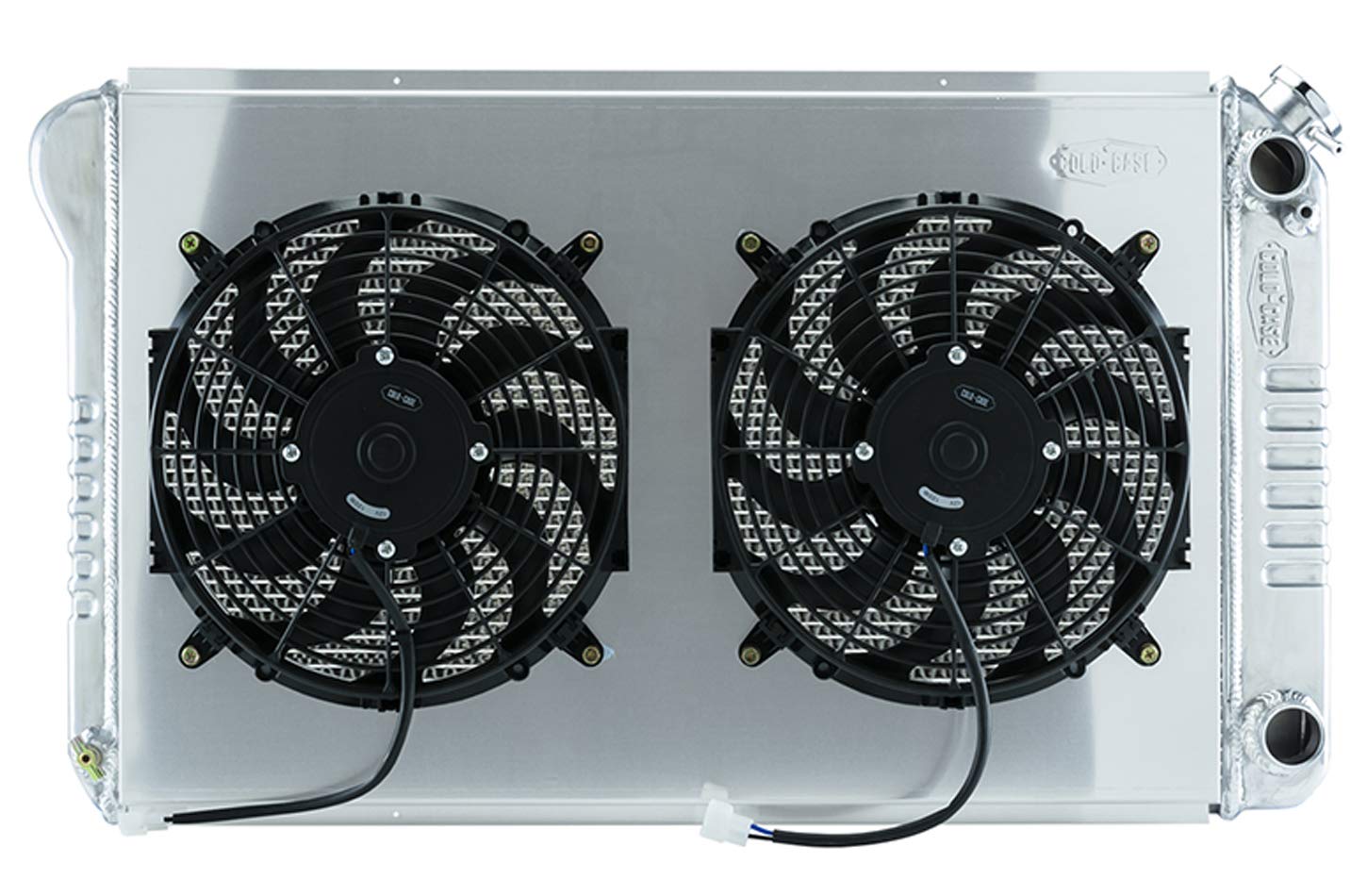 COLD - CASE 12in Fan Radiator and LS Swap 70-81 Camaro/Firebird, Silver (CHC557AK)