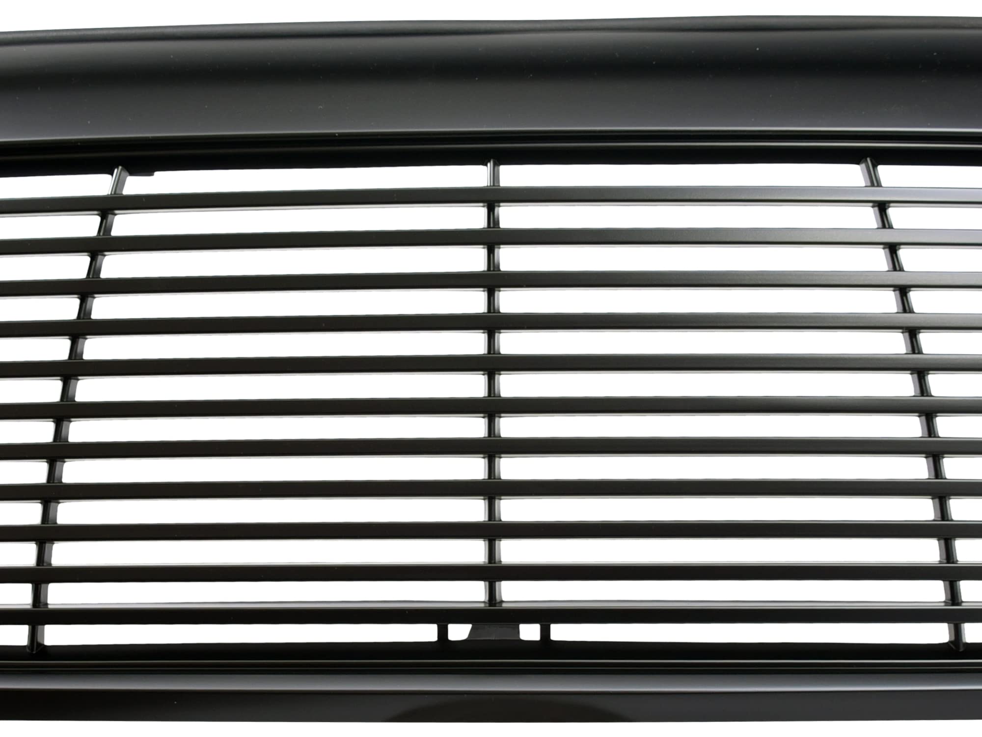 Horizontal Front Hood Grille Armordillo USA 7165625 - Matte Black Fits 2005-2011 Toyota Tacoma