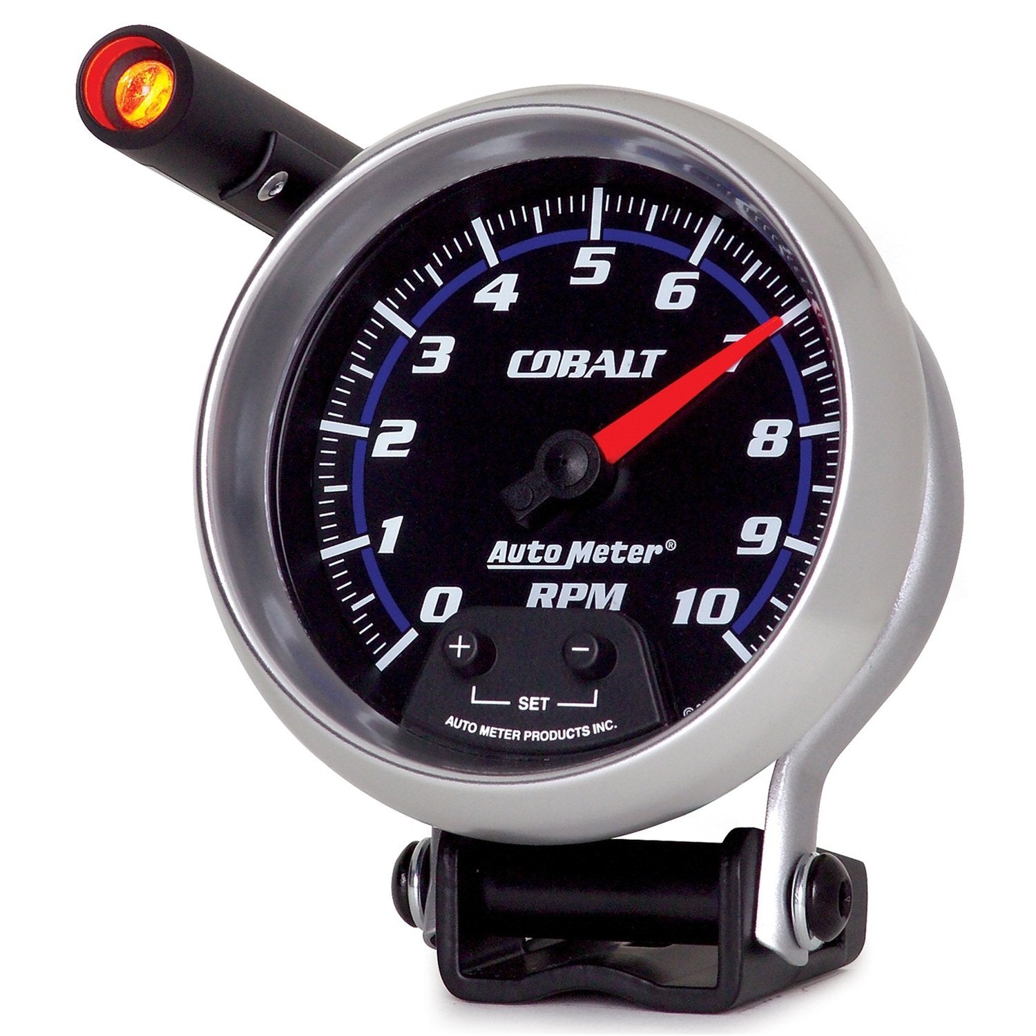 Cobalt Auto Meter 6290 3-3/4" 10000 RPM Pedestal Mount Tachometer Mini-Monster